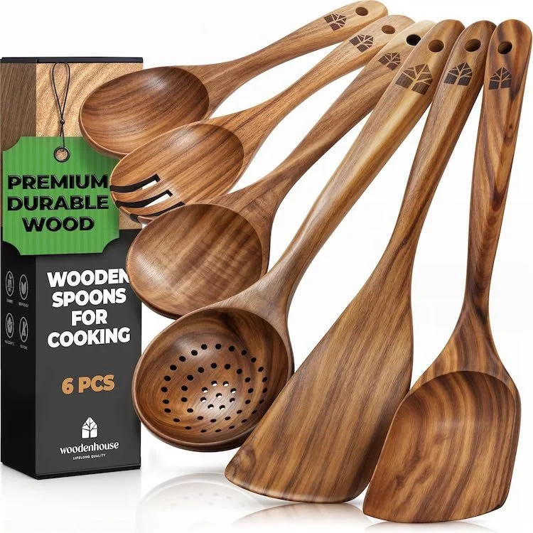 Best Gift Ideas Under $100 - Wooden Utensil Set