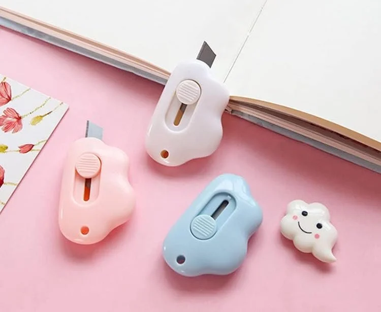 Best Aesthetic School Supplies - Mini Cloud Paper Cutters