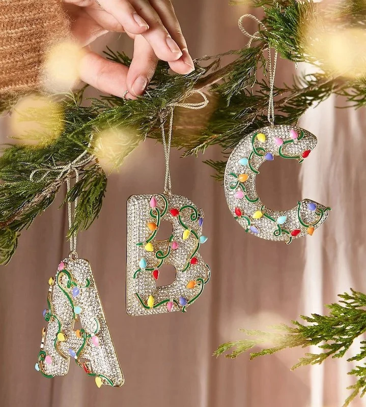 Best Gift Ideas Under $100 -  Baublebar Initial Ornament