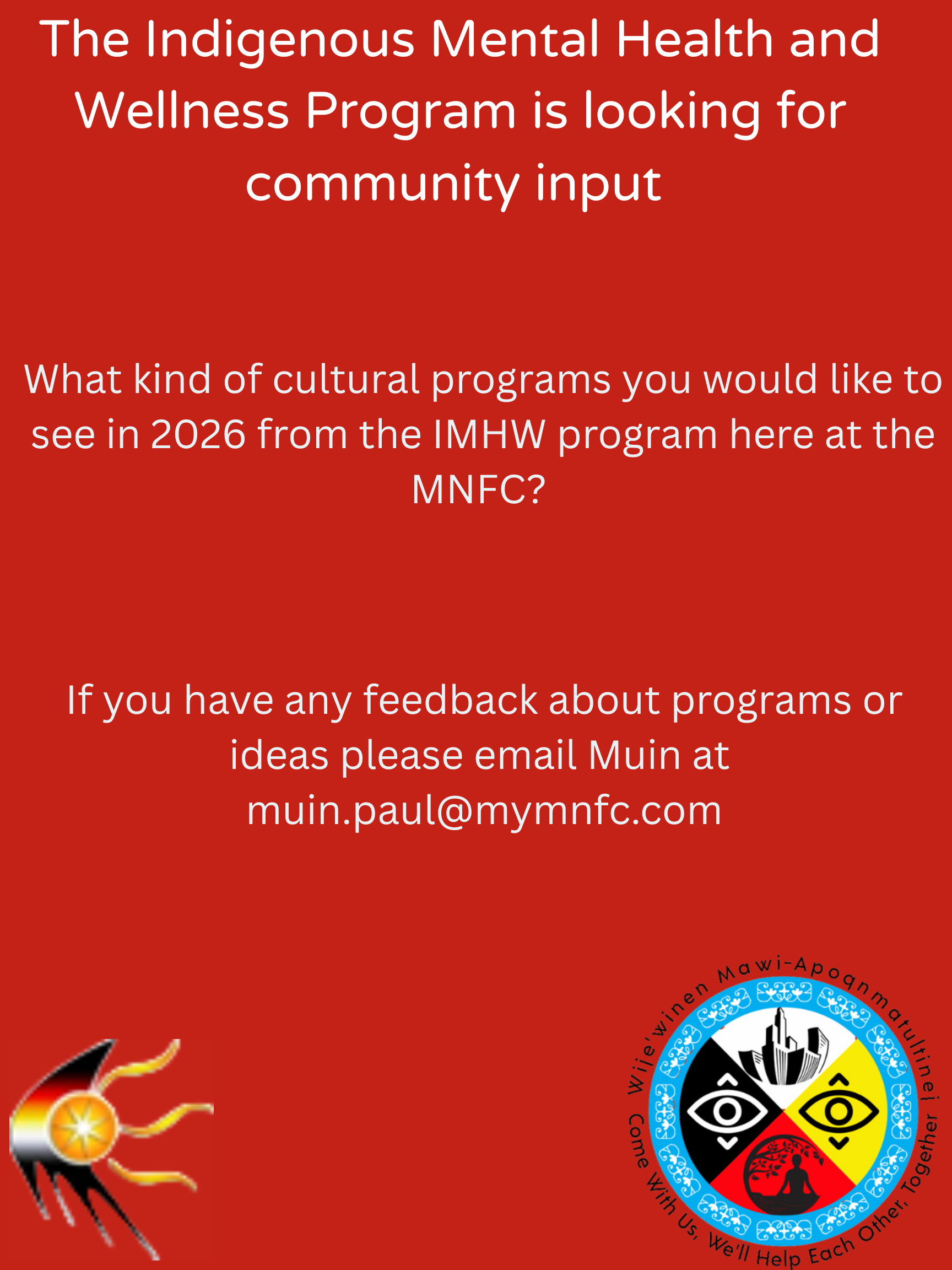 Culture-Based Support for Urban Indigenous People - My MNFC