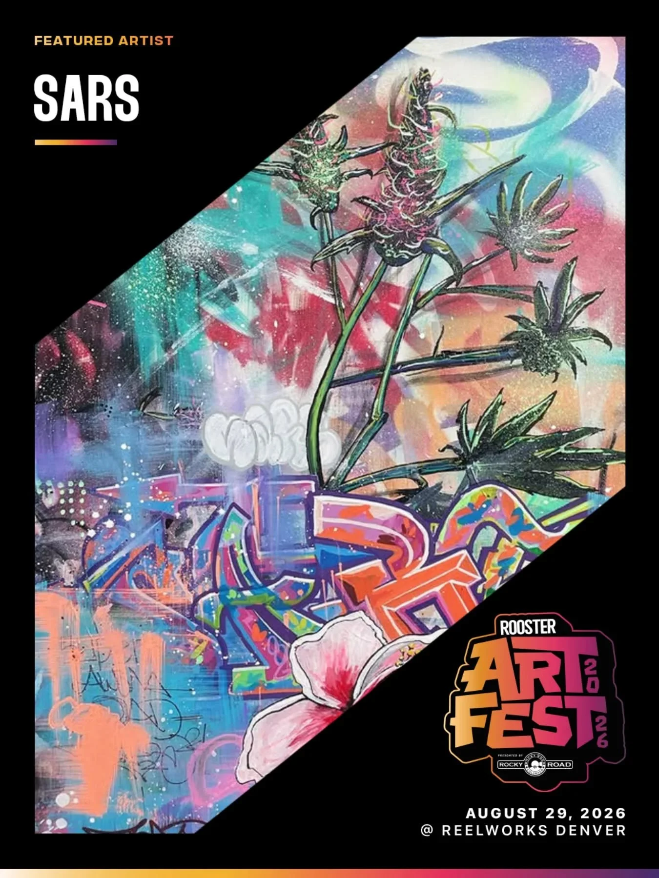 🌟Featured Artist Spotlight🌟

@roostermag is thrilled to showcase the incredible work of @sarspaints at ArtFest 2026, Saturday August 29th at @reelworksdenver 

#denverevents #denverart #sarspaints #RoosterArtFest2026 #roostermagazine