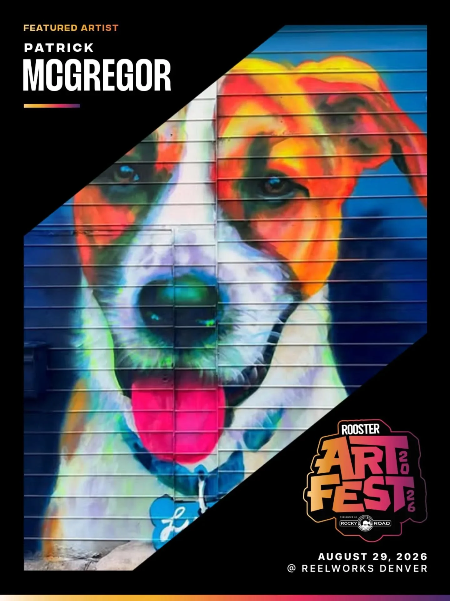🌟Featured Artist Spotlight🌟

@roostermag is thrilled to showcase the incredible work of @patrickkanemcgregor at ArtFest 2026, Saturday August 29th at @reelworksdenver