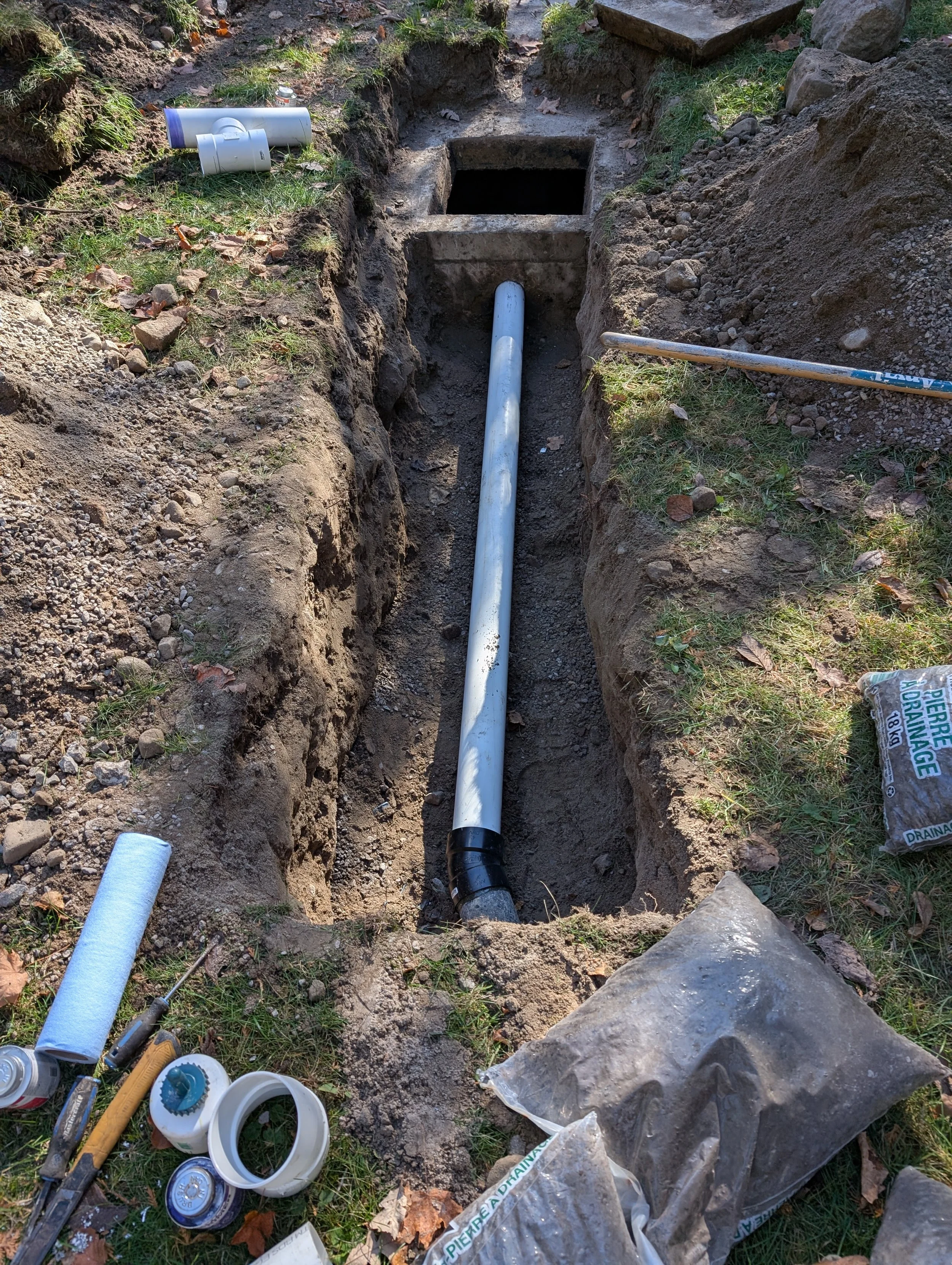 Septic Inlet Repair & Backup Resolution