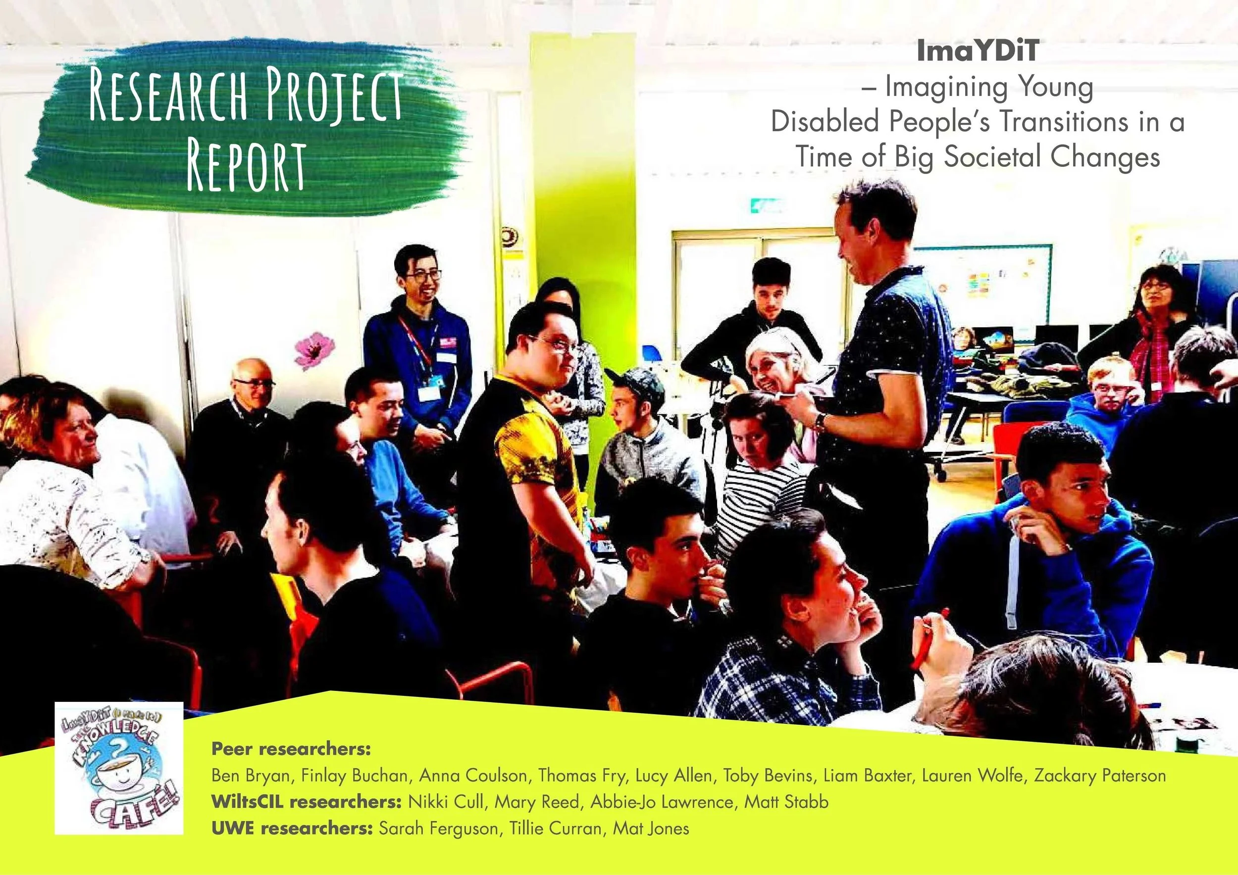 Front cover of the ImaYDiT report