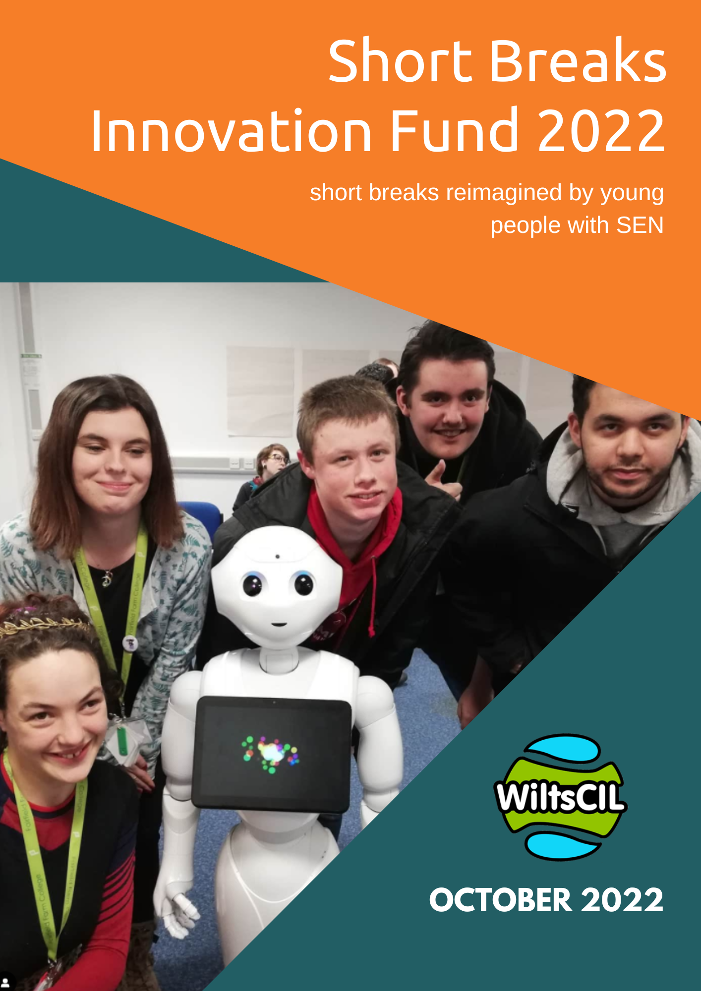 Front page of the Short Breaks Innovation Fund report