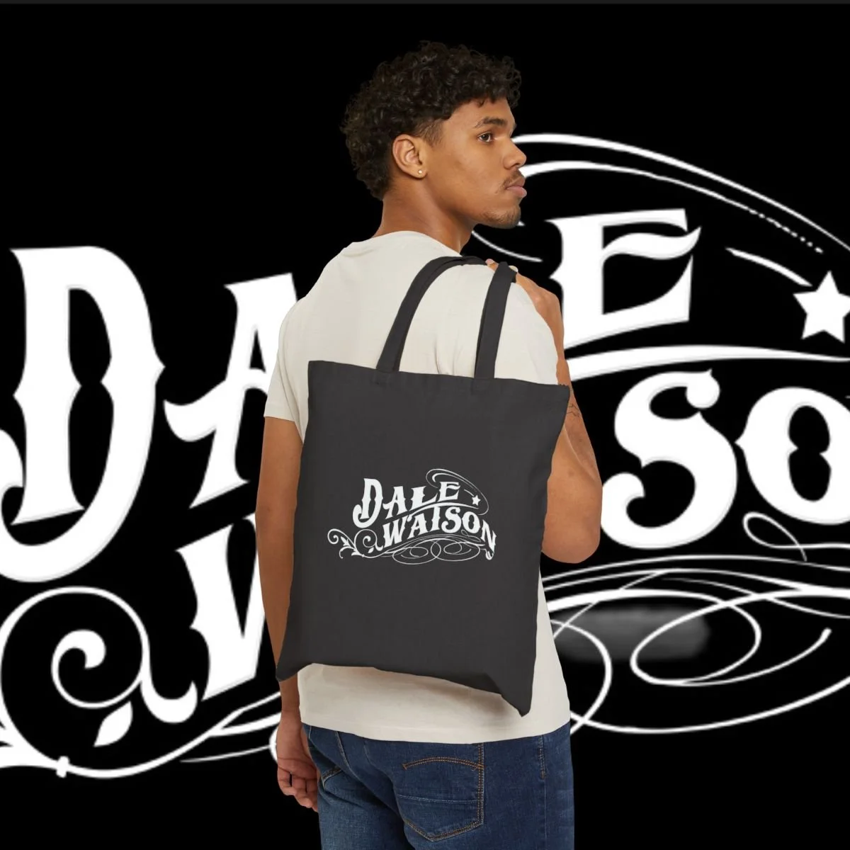 Dale Watson Cotton Canvas Tote Bag — Dale Watson