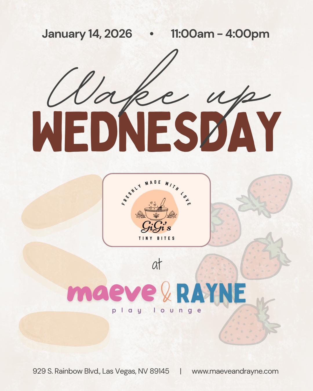 Wake Up Wednesdays with Gigi’s tiny Bites