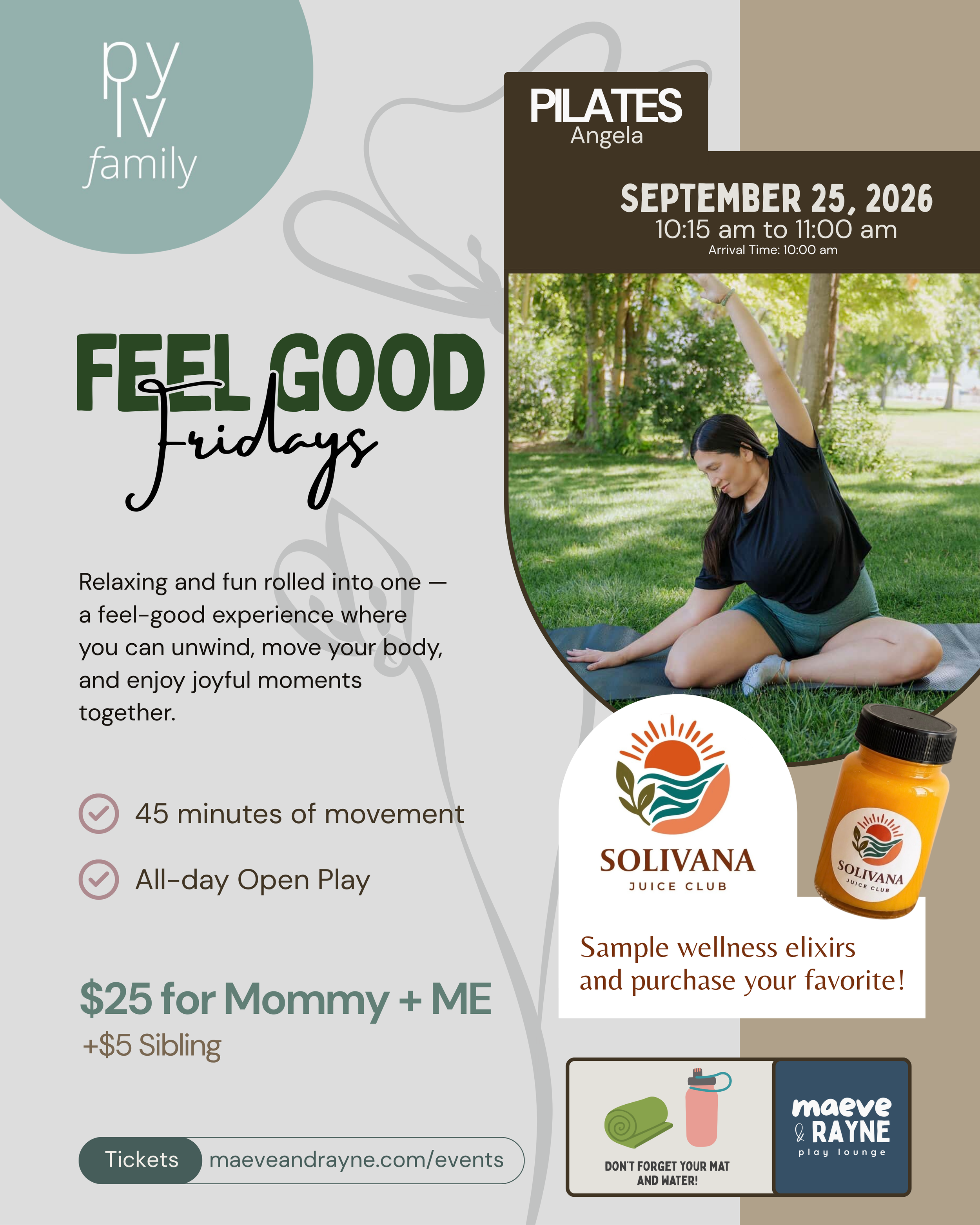 Feel Good Fridays - Pilates