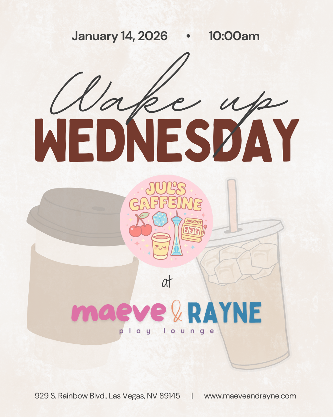 Wake Up Wednesdays with Jul’s Caffeine