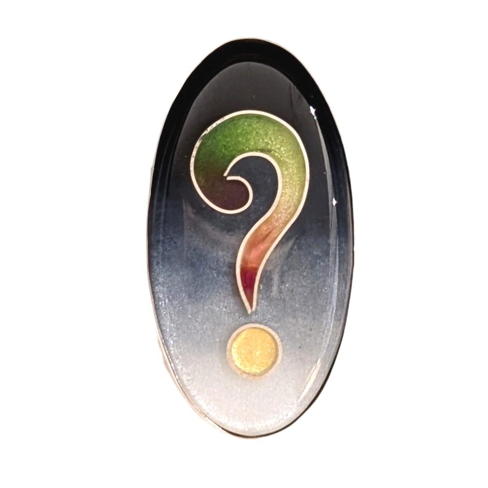 Question Mark Lapel Pin
