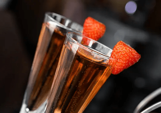 The Fizzy Tarté Glass of Laurent Perrier