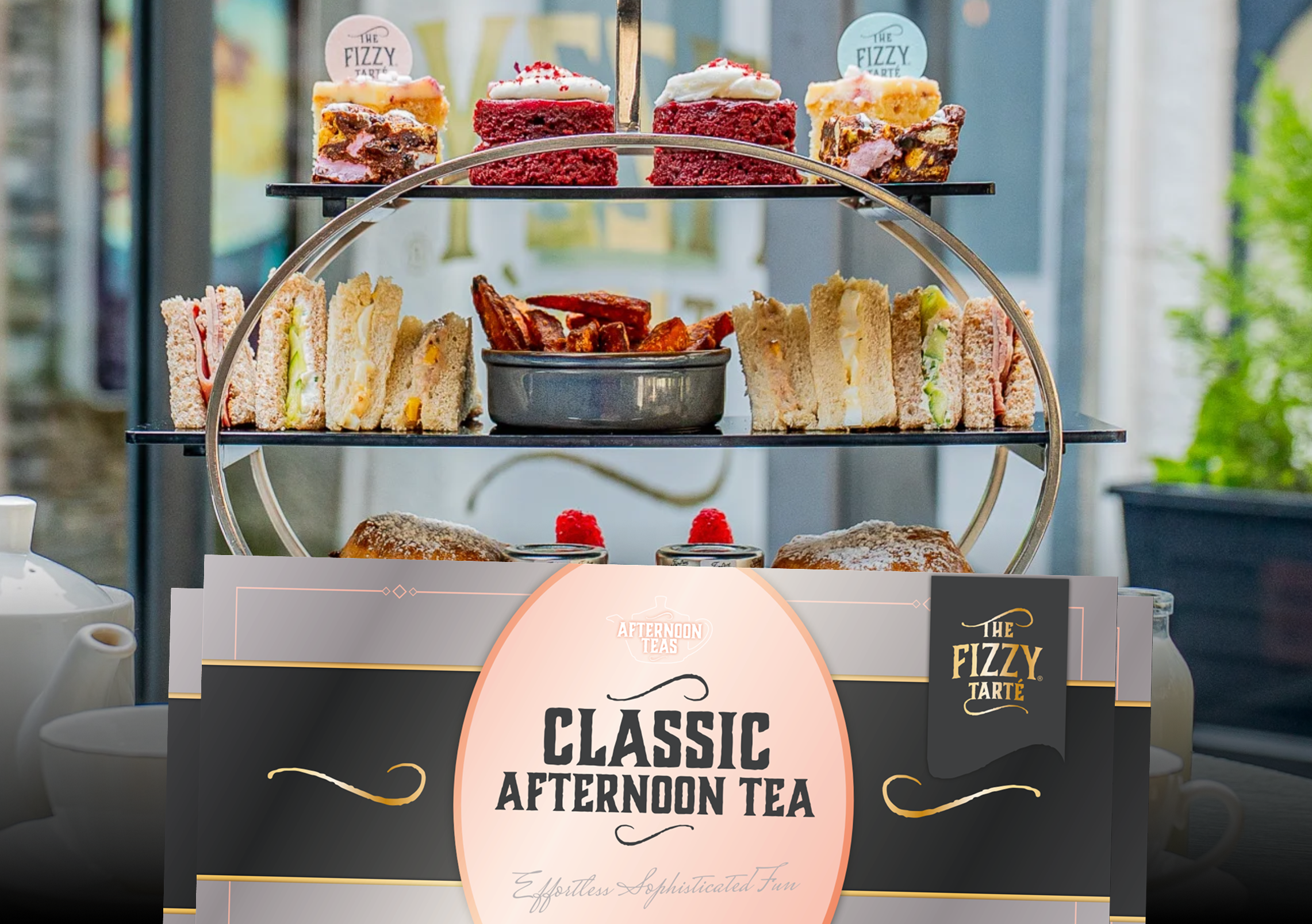 The Fizzy Tarté Classic Afternoon Package