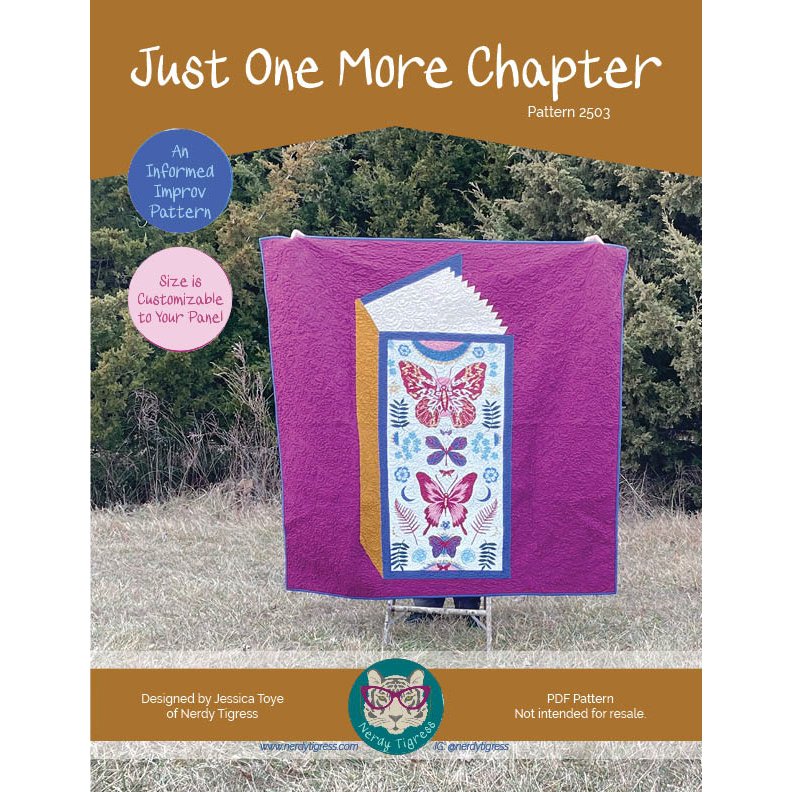 Just One More Chapter Quilt Pattern