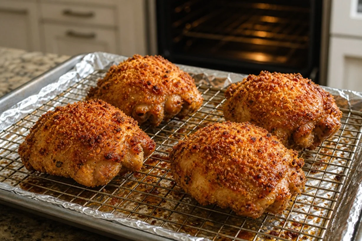 Deviled Chicken Thighs