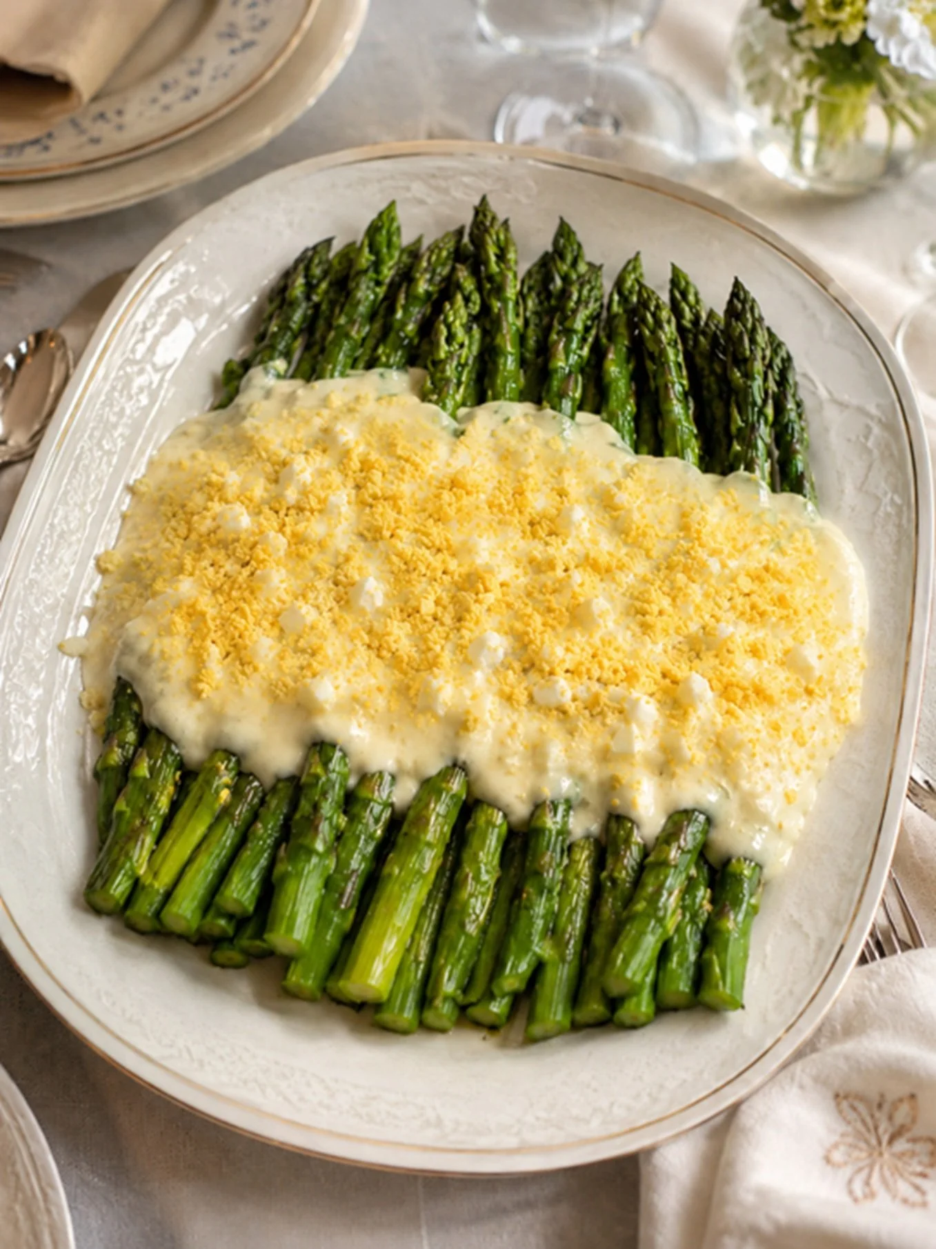 Asparagus à la Goldenrod   