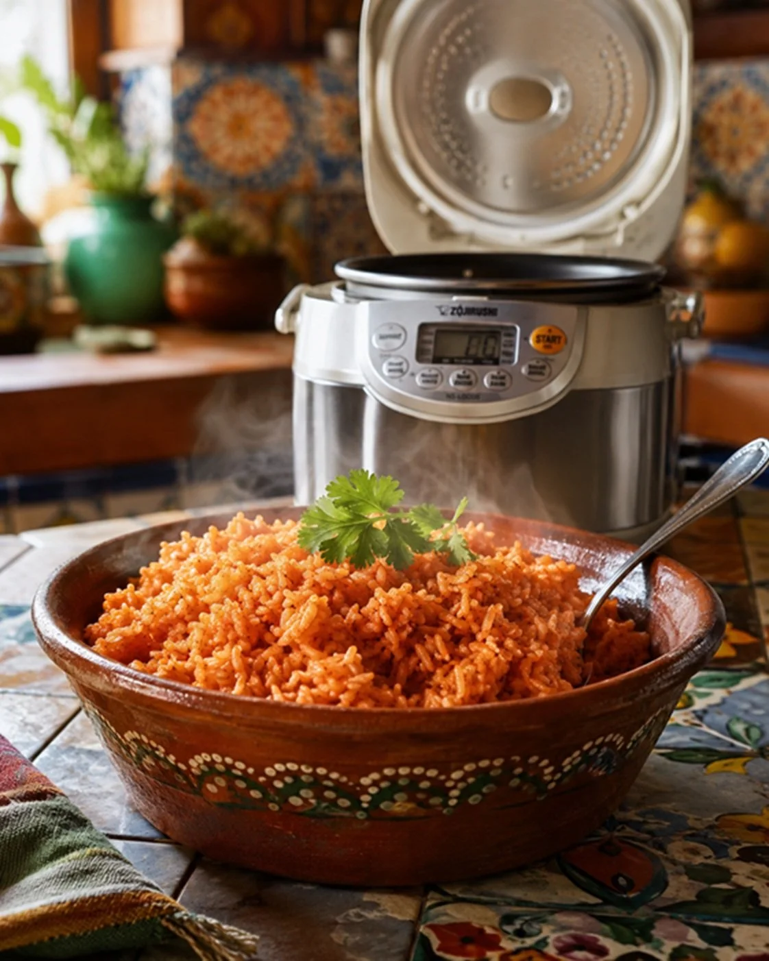 Mexican Rice (Rice Cooker Method)