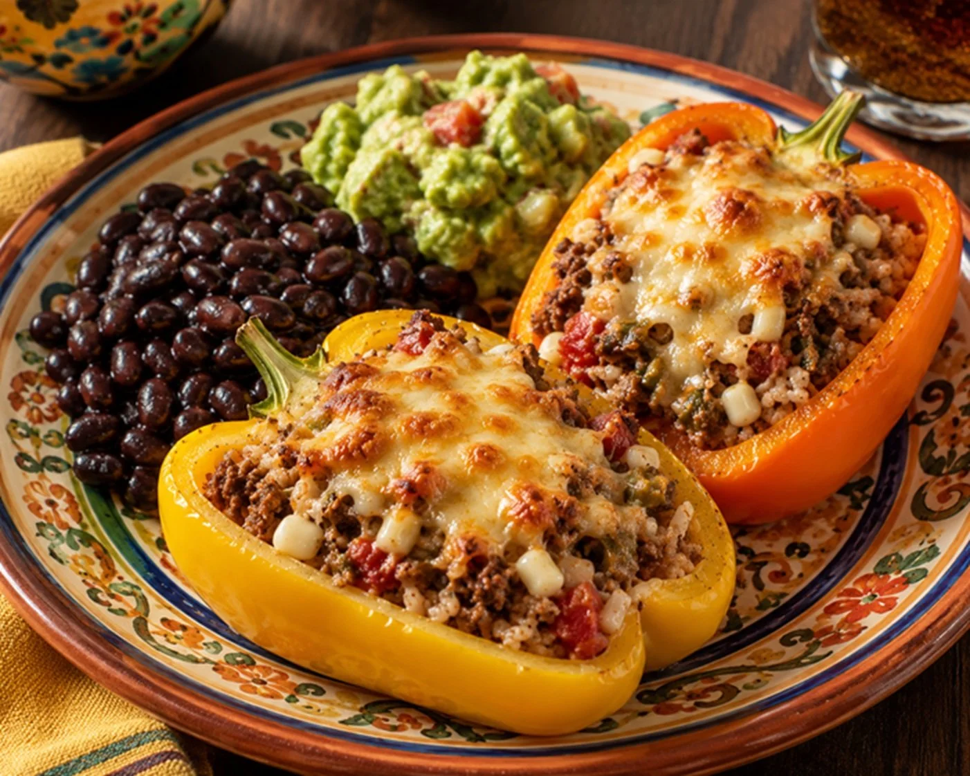 Southwestern Style Stuffed Bell Peppers