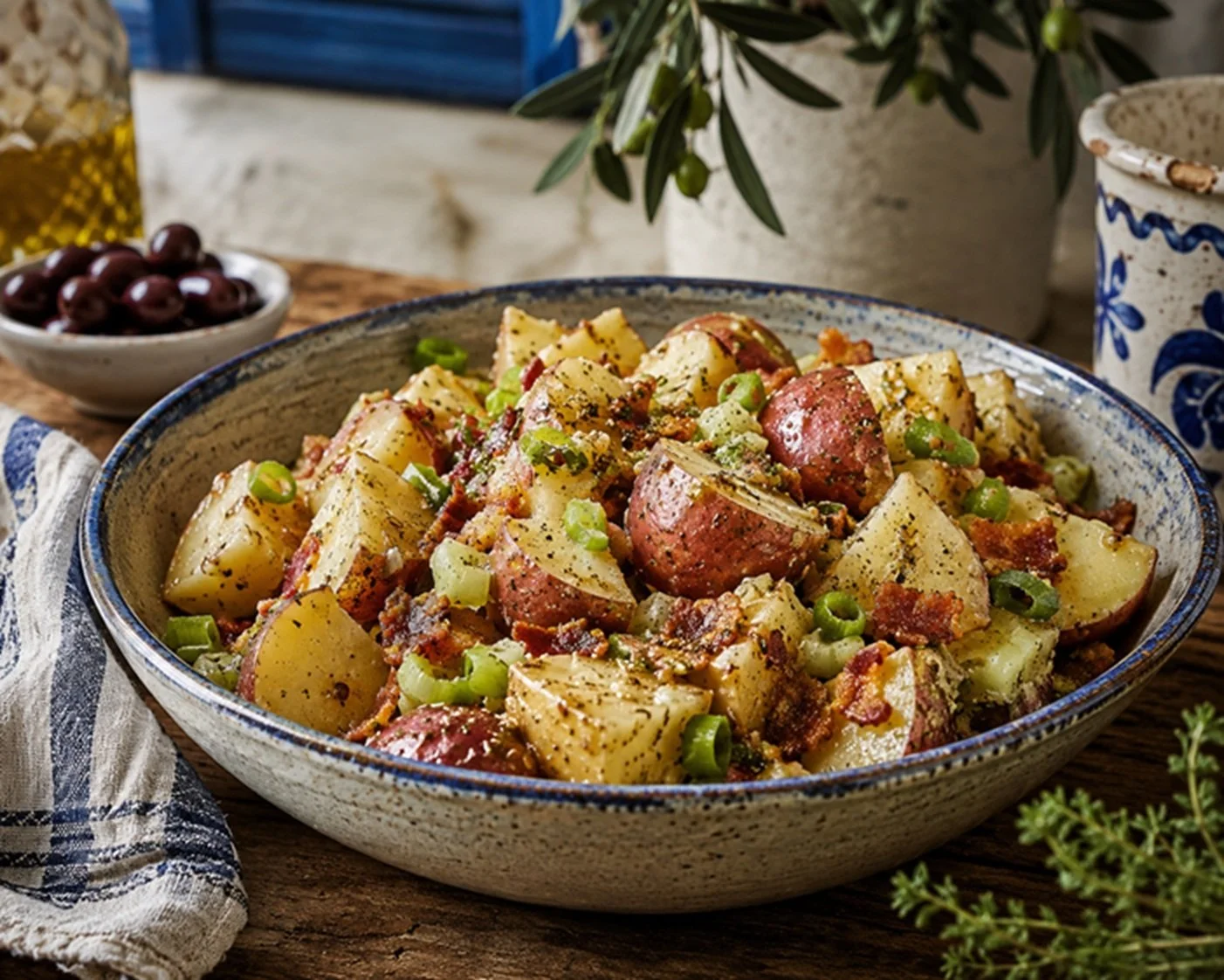 Grecian Potato Salad