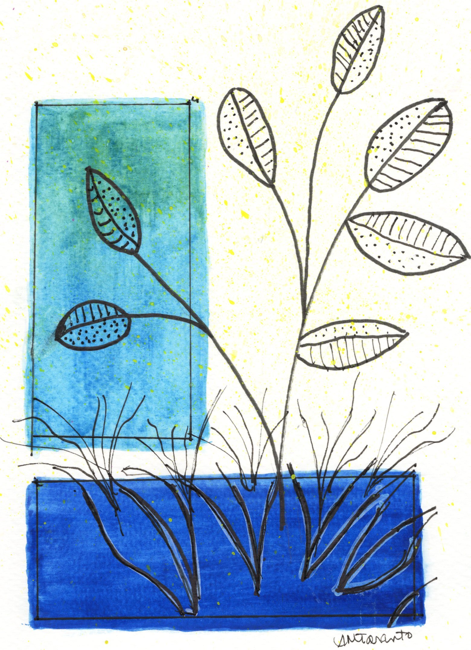 Color Blocks Art Prints