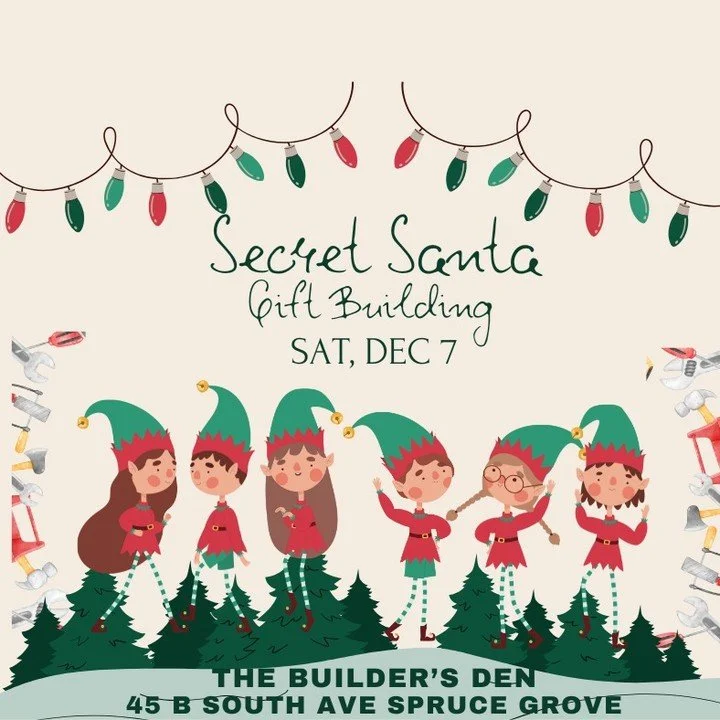 🎁 Gift-Building Workshop for Kids! 🎄

Give your little maker the chance to create something truly special this holiday season! At The Builder&rsquo;s Den, kids can build a one-of-a-kind woodworking gift for someone they love. 💝

🛠️ When: December
