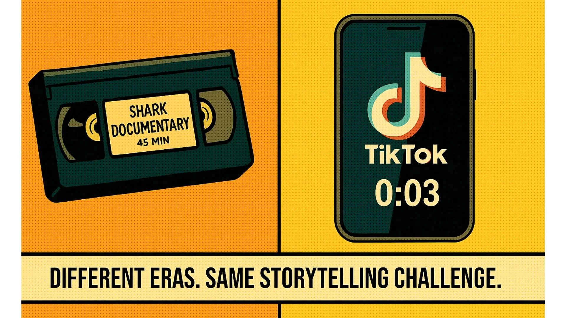 From Sharks to TikTok: Storytelling That Hooks Audiences 🦈🎥