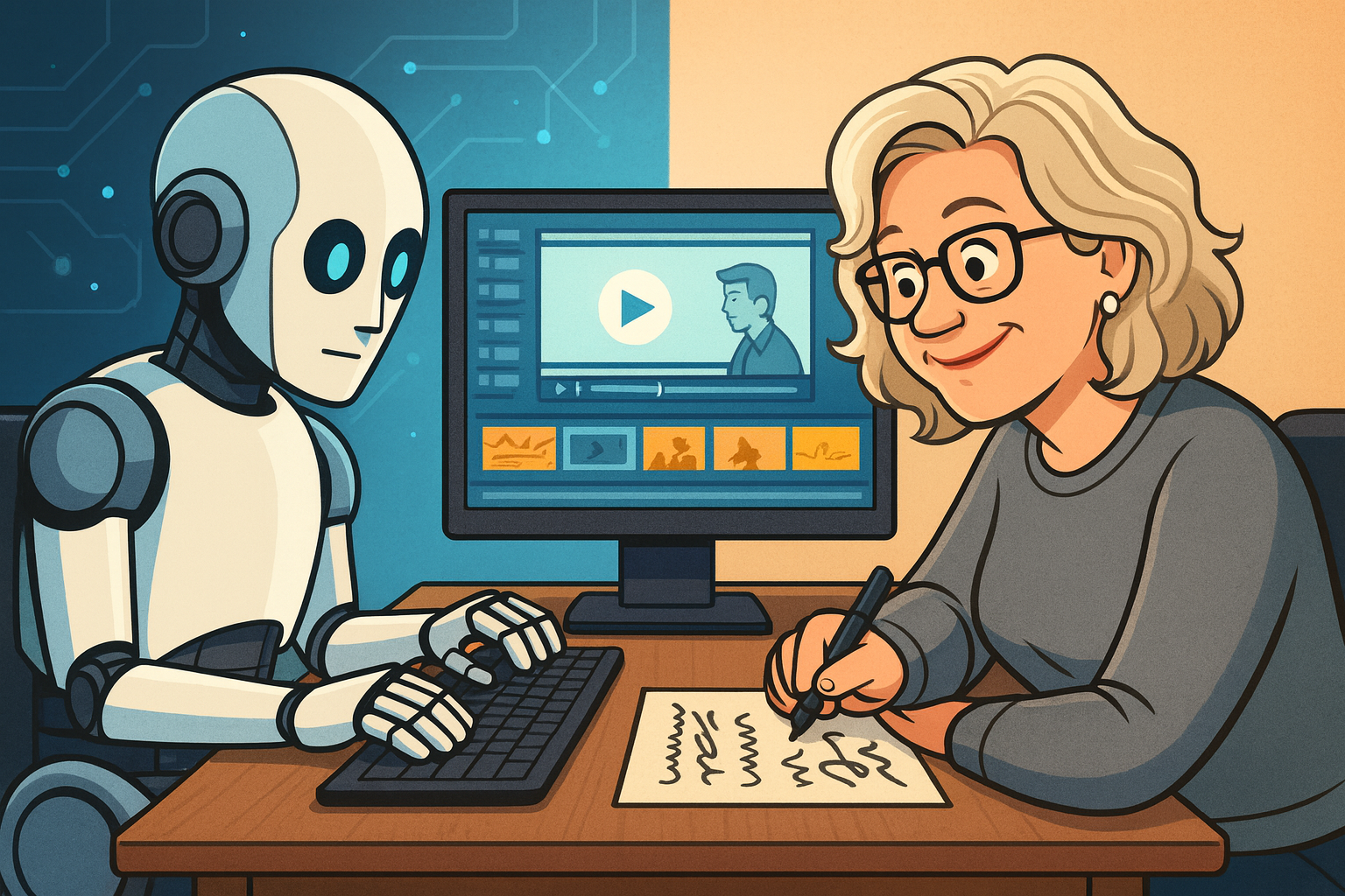 A.I. Didn’t Steal My Job, But It Did Try to Write My Sizzle Reel