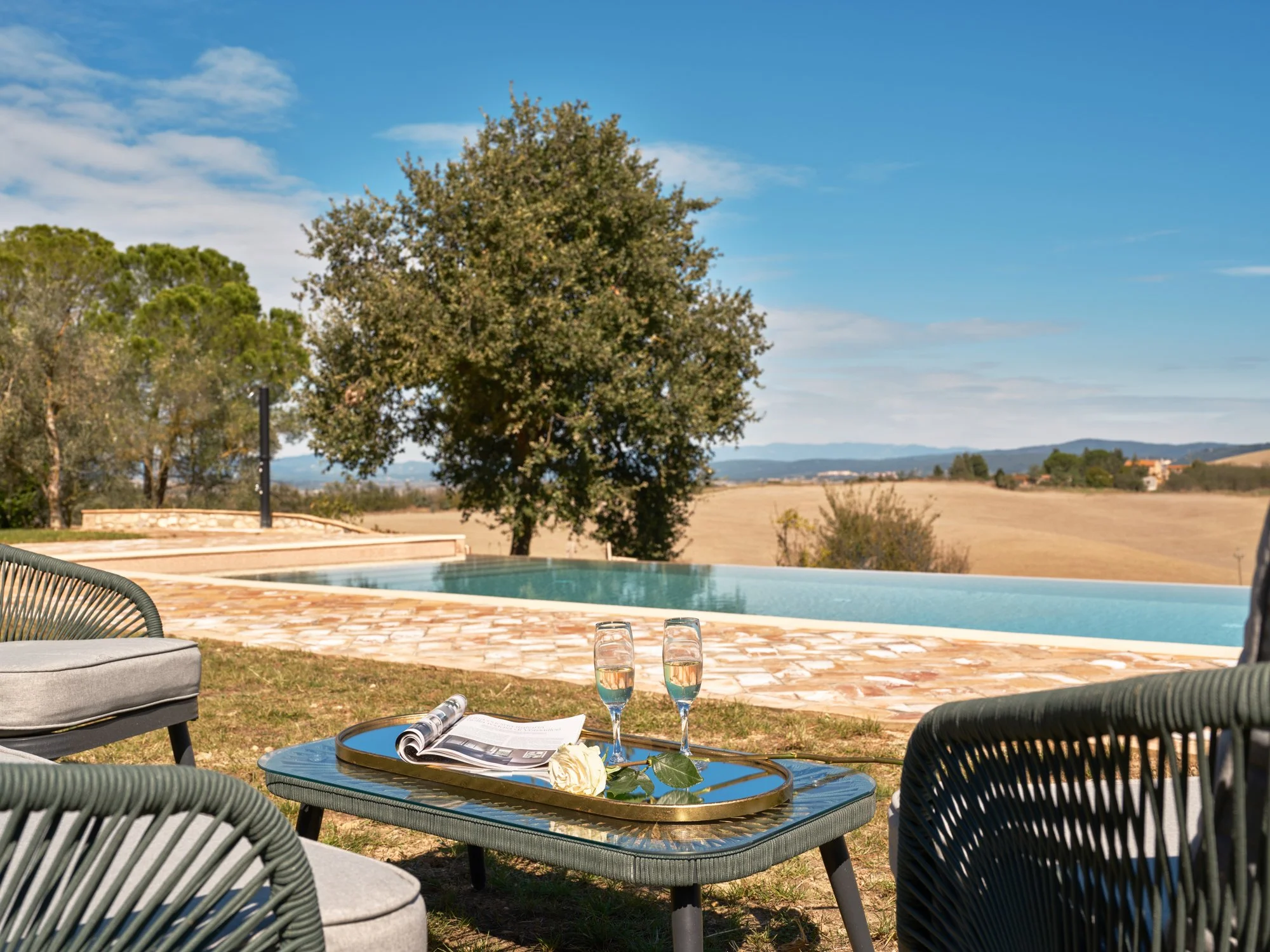 A farmhouse, a landscape, a rhythm.