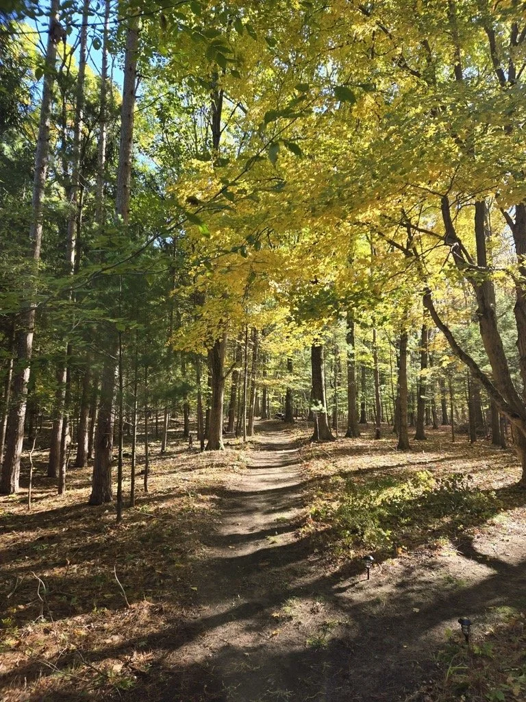 private trails on the property