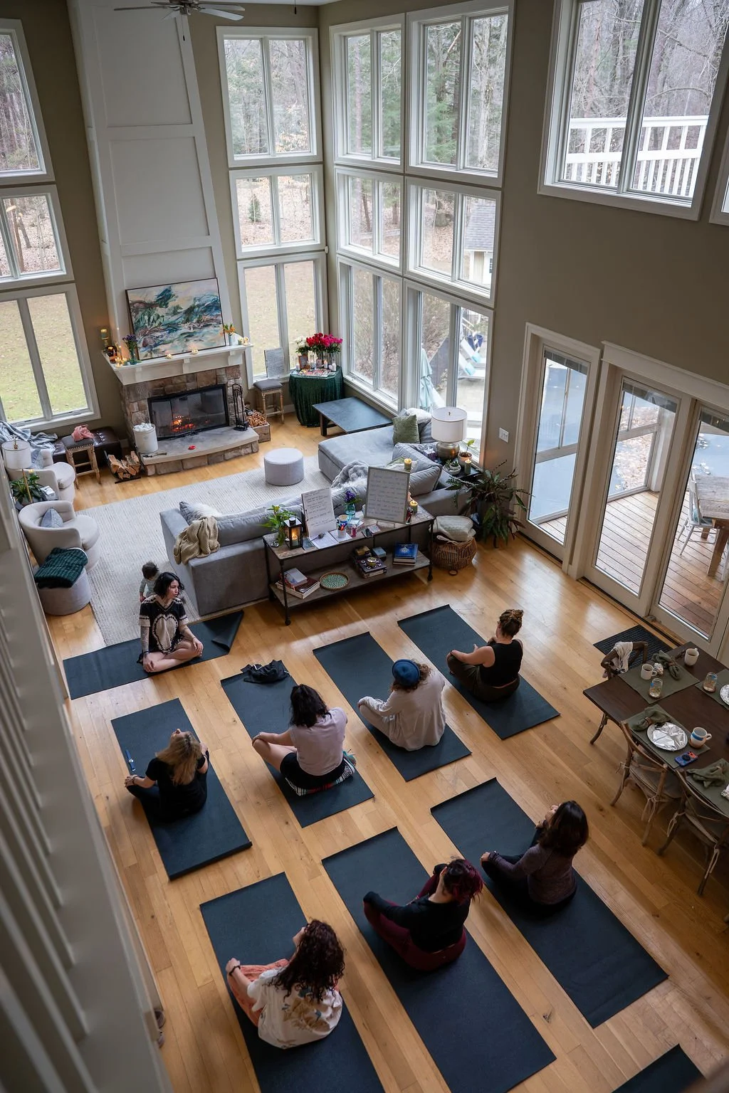 yoga, meditation, and sound healing women's retreat