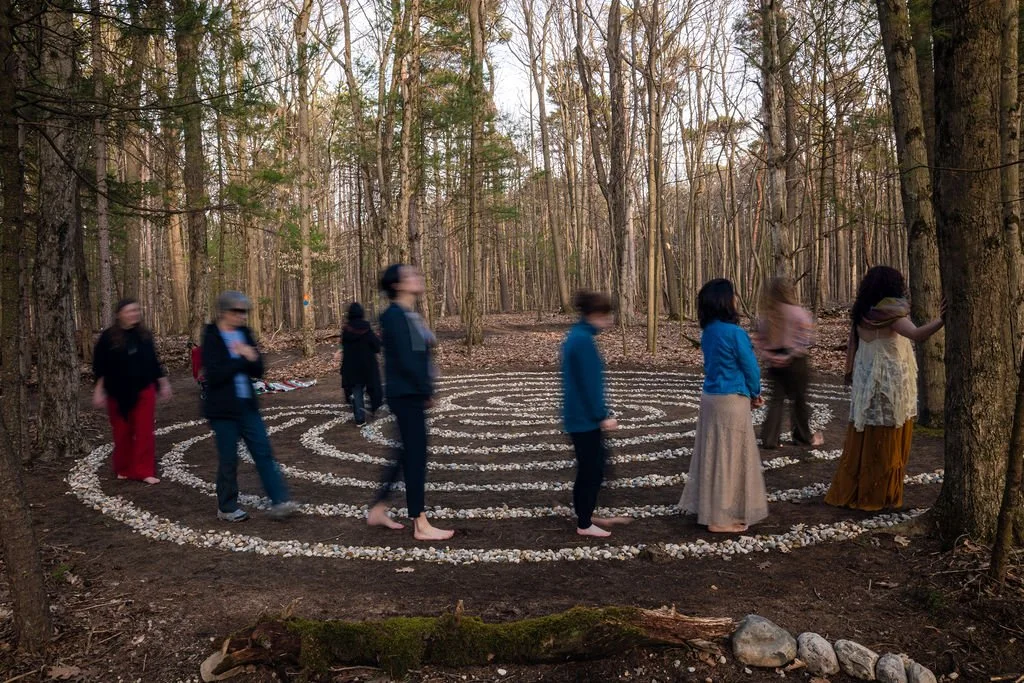 walking ourselves home through the labyrinth