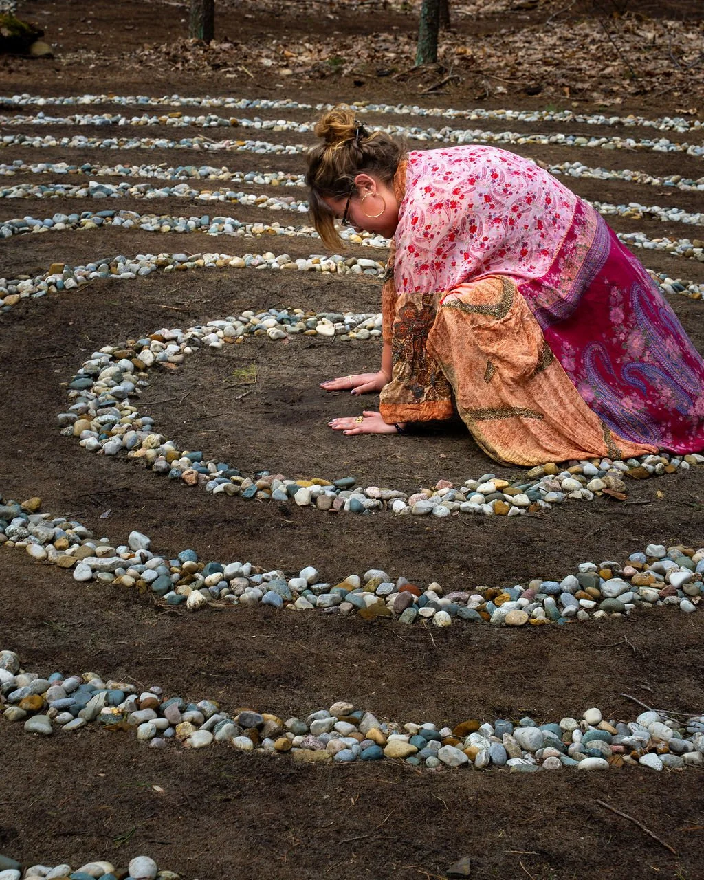 connecting to the earth mother