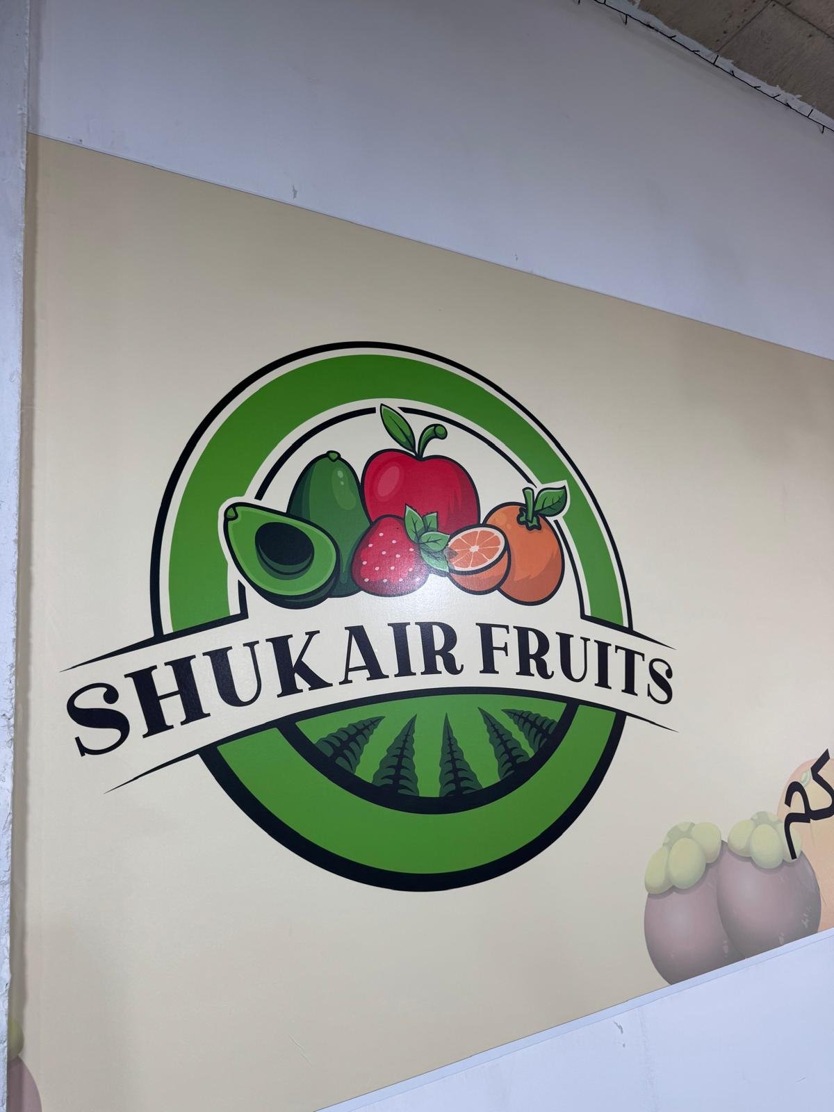 Interior Wall Signage in Ottawa – Custom Graphics for Shukair Fruits Grocery Store

The Vinyl Edge designed and installed custom interior wall signage for Shukair Fruits in Ottawa, creating a clean, vibrant retail environment that enhances the in-sto