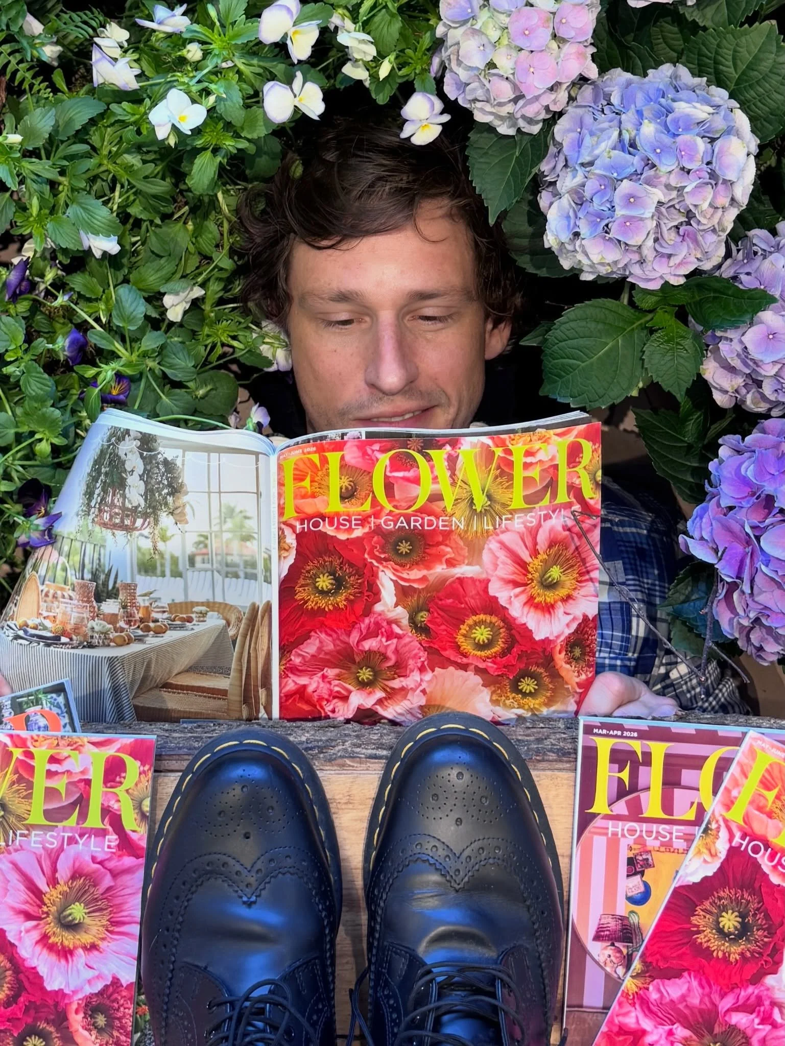 Big news from @hpmkt! 

We are thrilled to be featured in the latest issue of @flowermagazine on stands today! 

Huge thanks to Editorial Director @karenmcarroll and Style Director @aksfowler for stopping by the showroom at @313.spaces to share the f