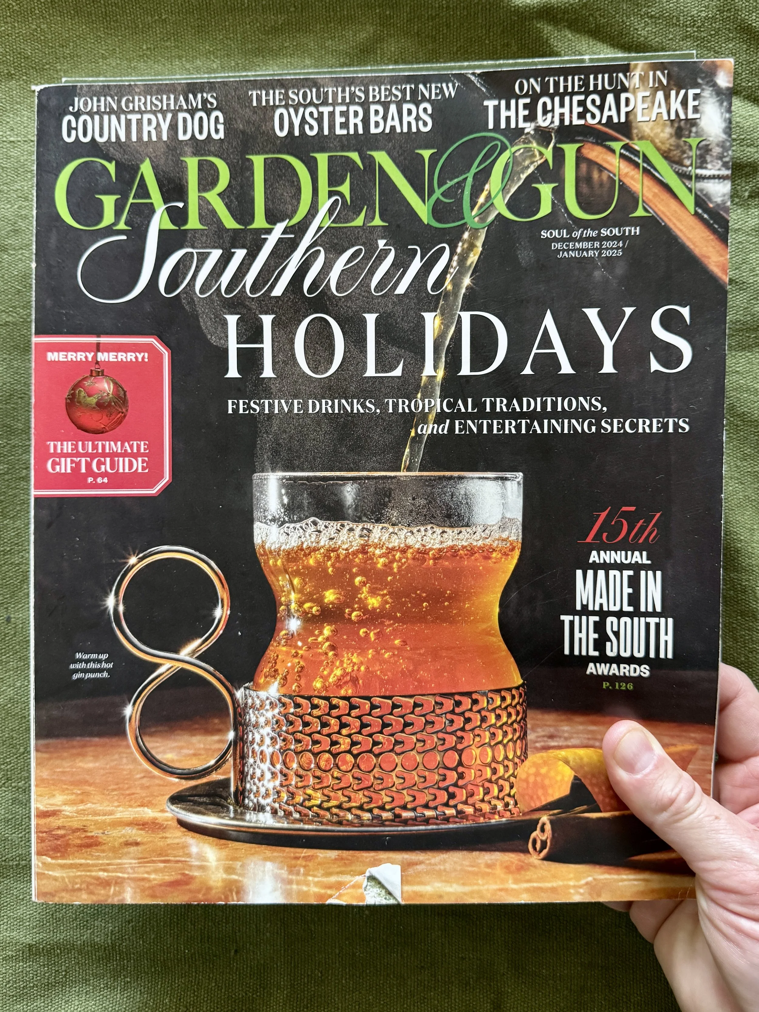 Garden and Gun Magazine // Made in The South Awards 2024