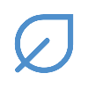 Eco leaf icon