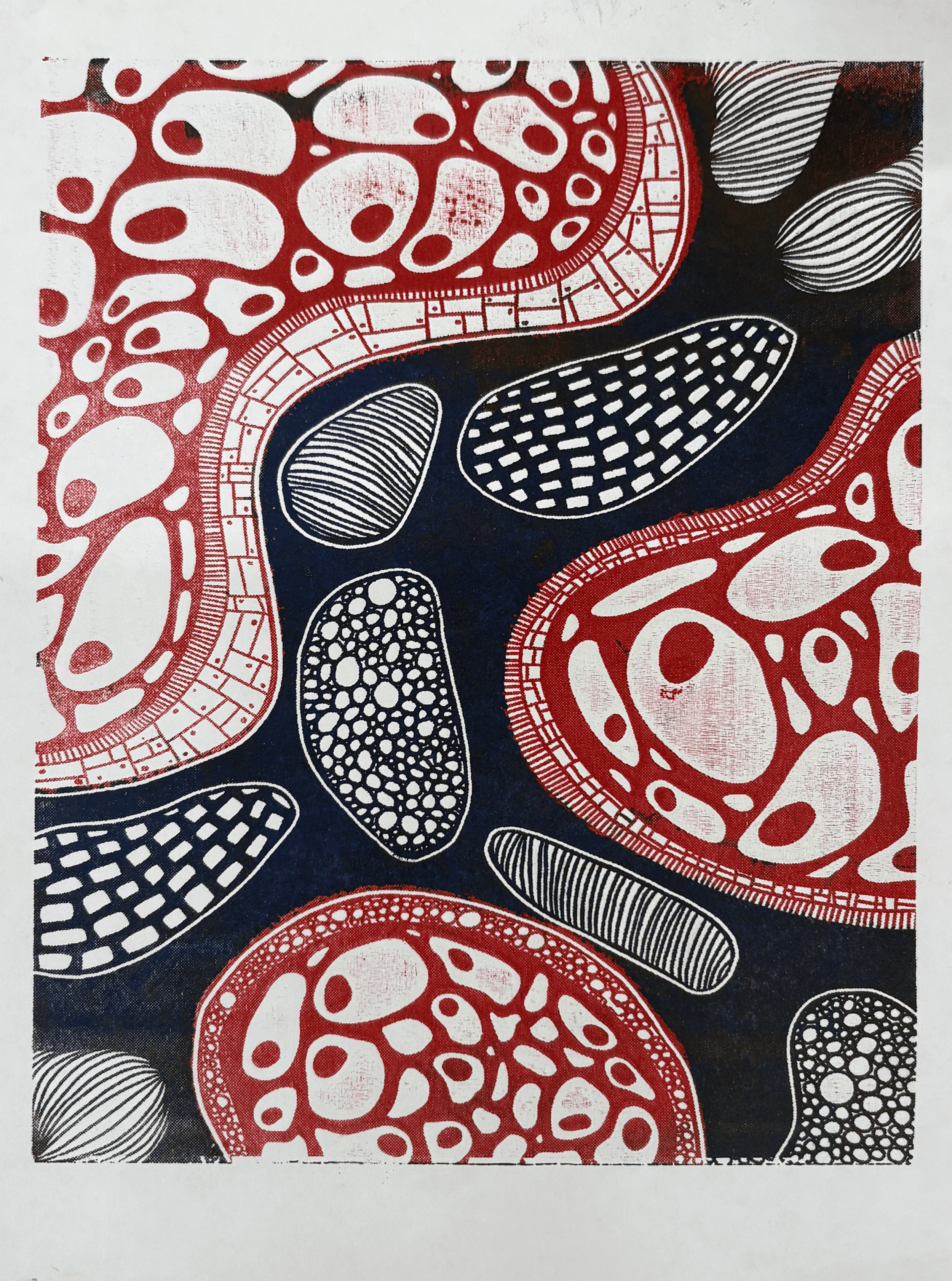 Laser Cut Wood Block Print (2/2)