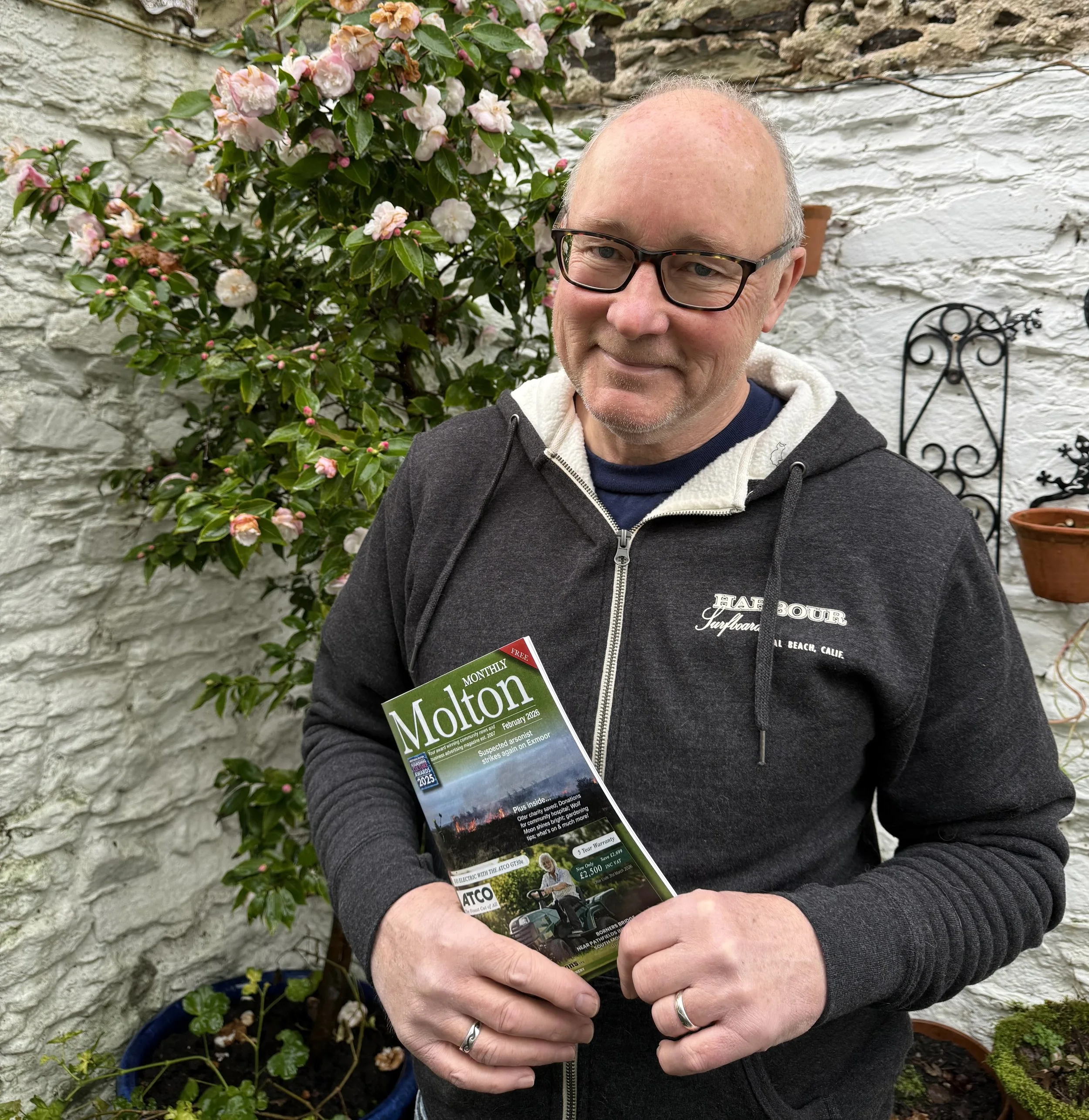 Peter Robinson news journalist reporter publisher Molton Monthly Magazine