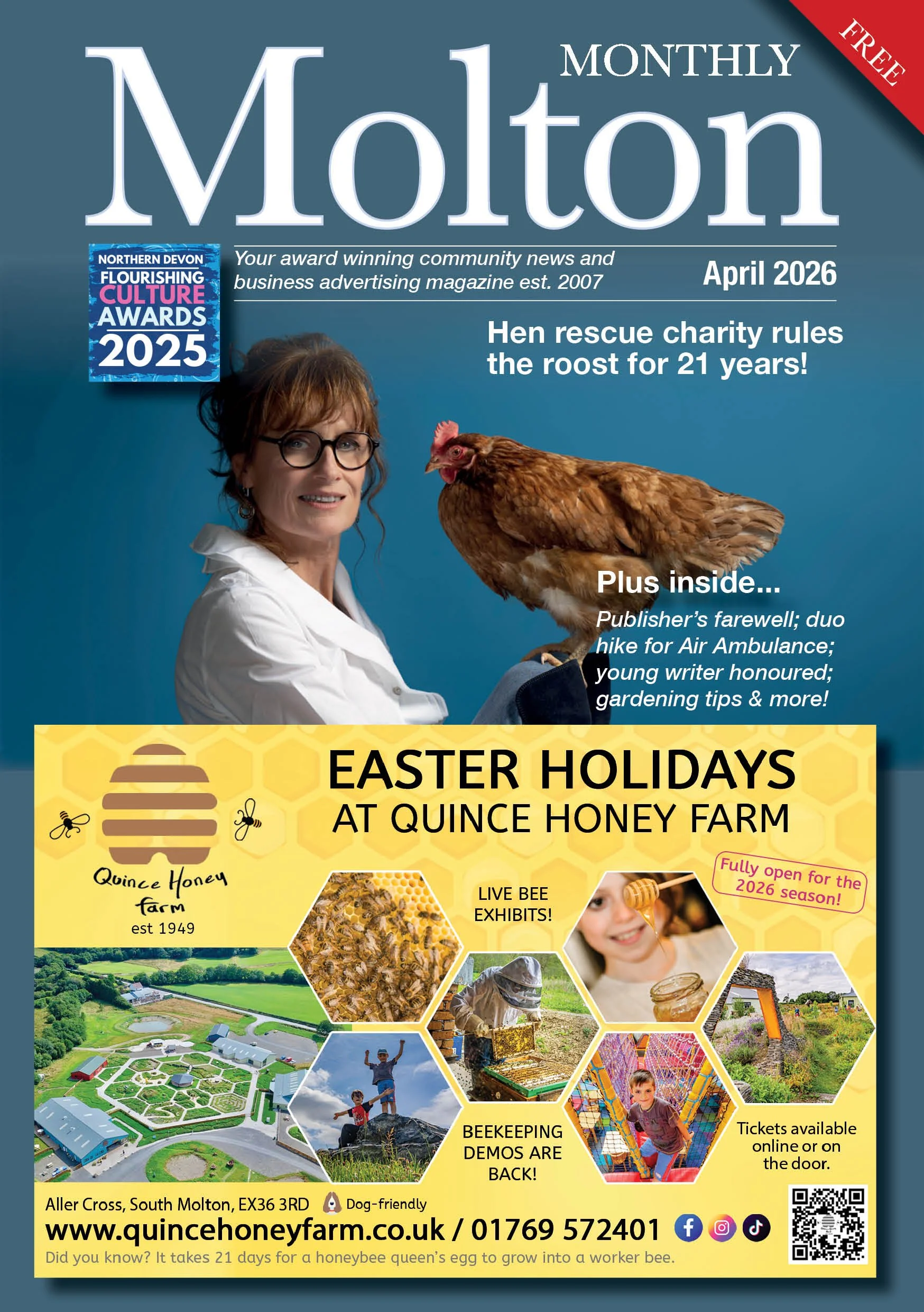 The April 2026 edition of Molton Monthly Magazine