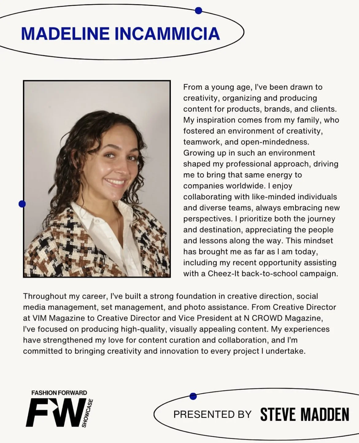 Fashion Forward Showcase Finalists