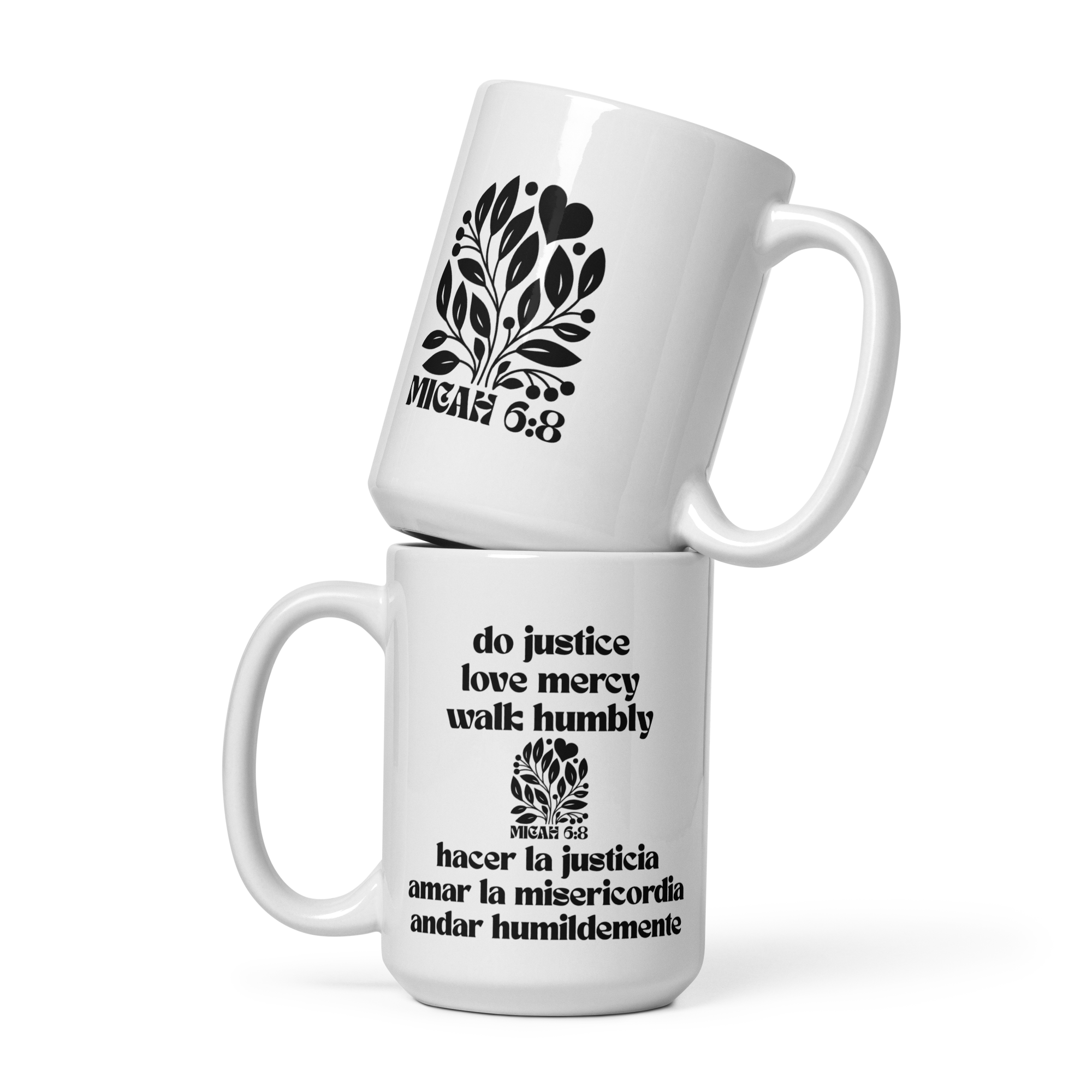 Micah 6:8 Mug - Proceeds for Al Otro Lado