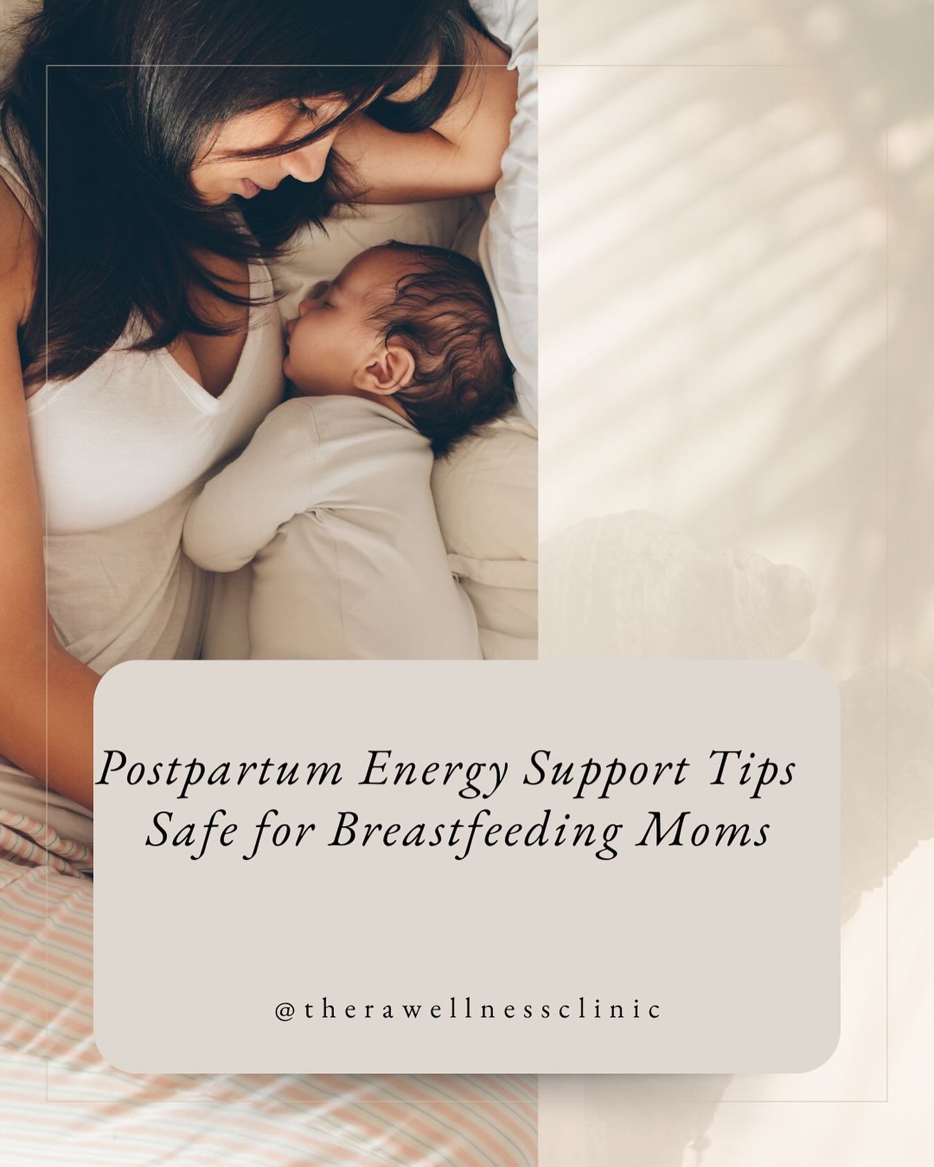 Hey mama, I see you. 💕 The postpartum period is a beautiful but exhausting time, and it&rsquo;s normal to feel like your energy is running on empty. As a naturopathic doctor, I want to remind you that your body is doing incredible work, and it&rsquo
