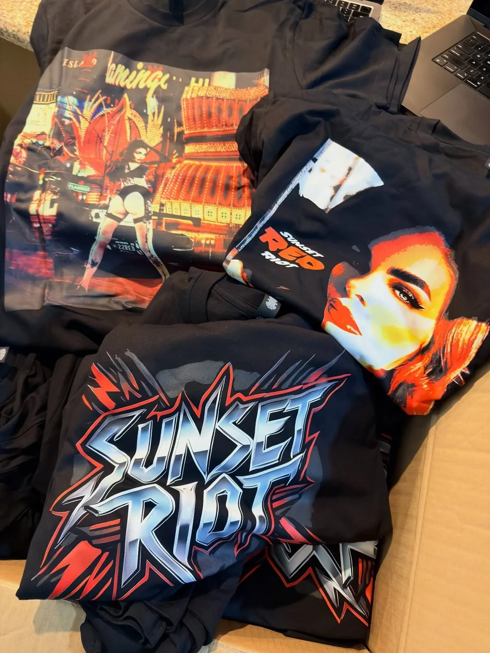 Sunset Riot merch