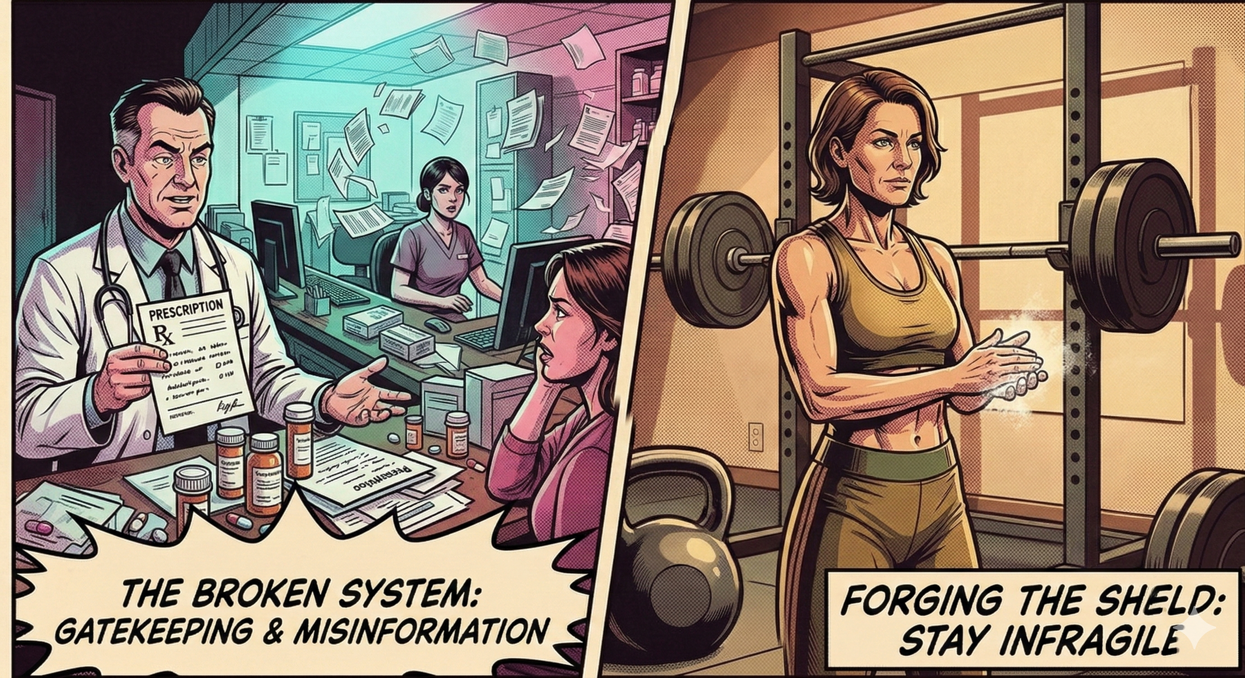 Infragile through medical gatekeeping