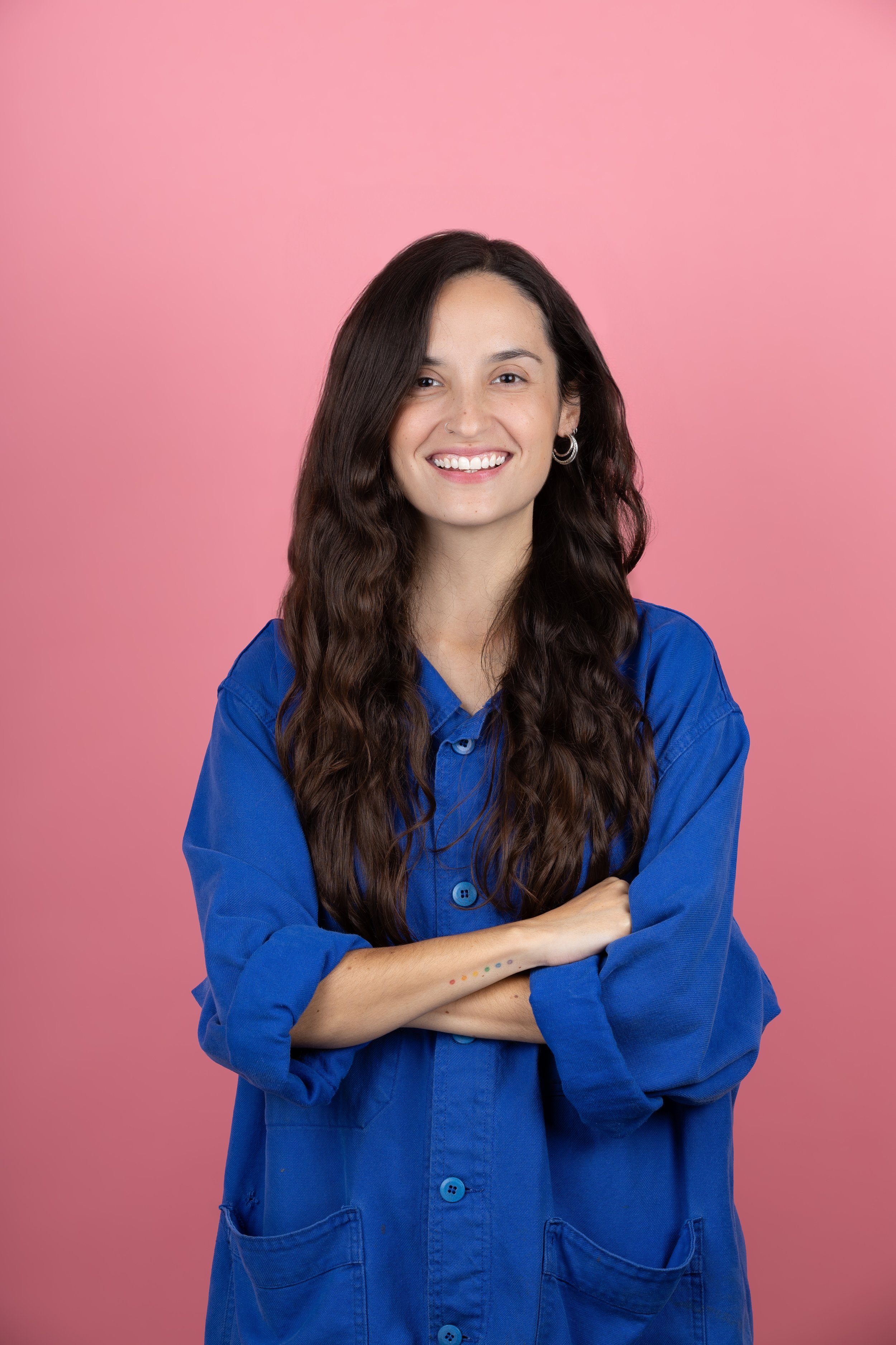 Vibrant cool headshot of a business woman in Brighton and Hove taken by a Sussex Photographer