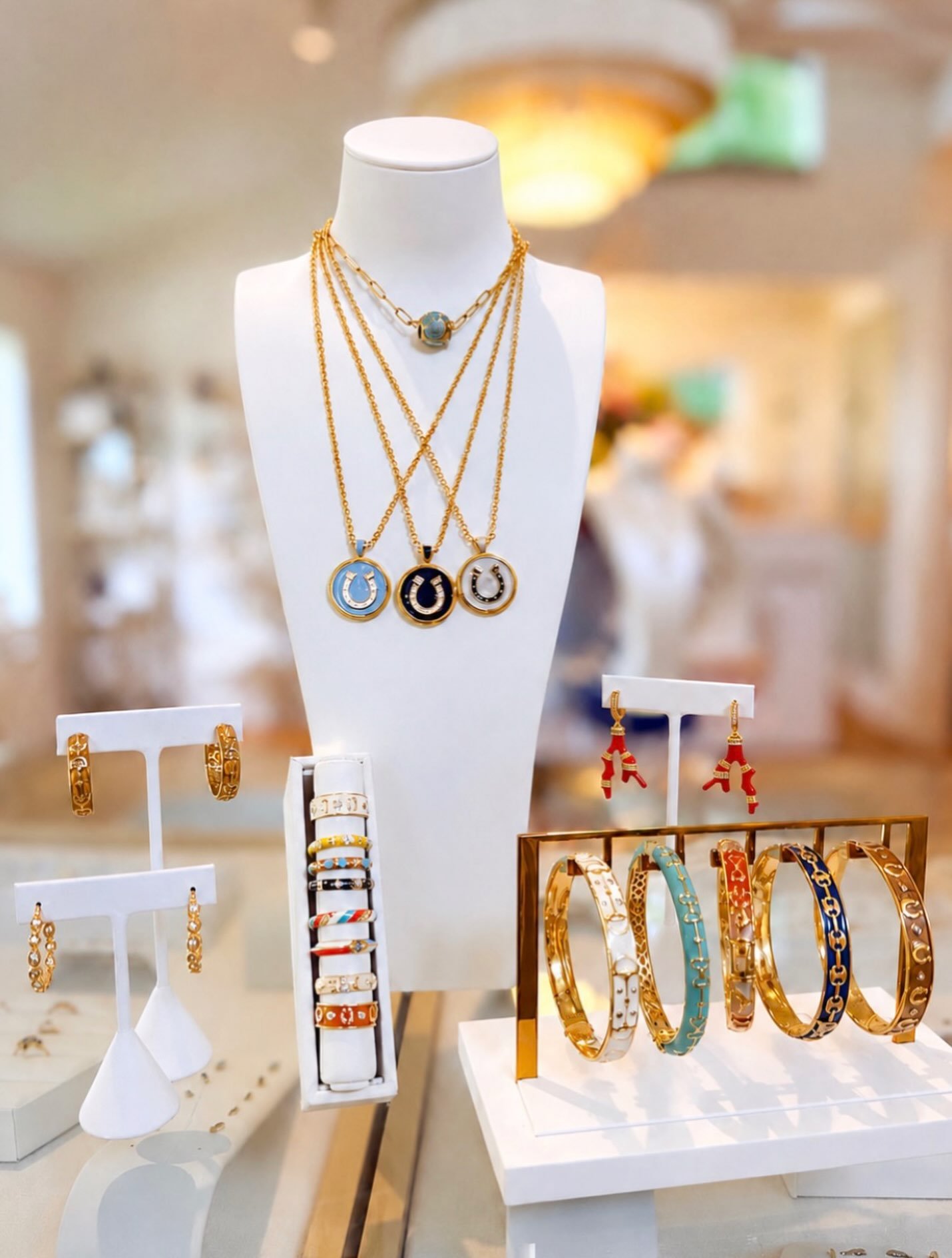 A little color. A little luck. A whole lot of charm 💫💖

#BestofATX
#NewArrivals
#ShopSmall
#WendyWellsJewelry