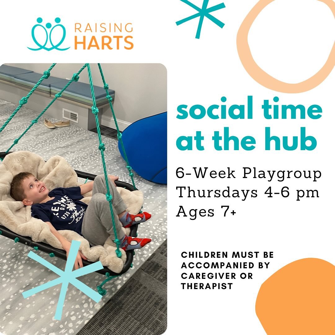 📣 Limited spots available! 
We&rsquo;ll be kicking off our next 6 week session THIS THURSDAY! Find out more and register using the link in our bio.

#raisingharts #socialopportunity #rhhub #sensoryplay #autismcommunity