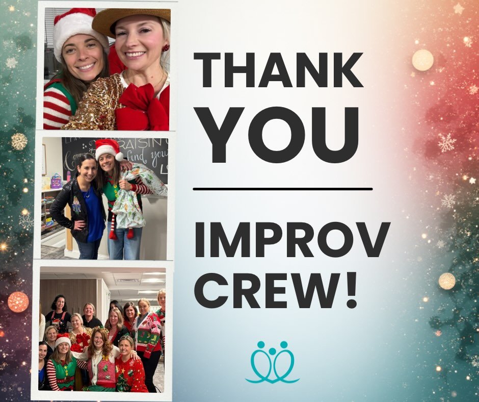 What happens at Improv stays at Improv! We just wanted to take a quick minute to thank all the mamas who brought their A-game and delivered the laughter-filled evening we all desperately needed. 

Until next time&hellip;back to you Bob!🎄🕎☃️🎁 

#ra