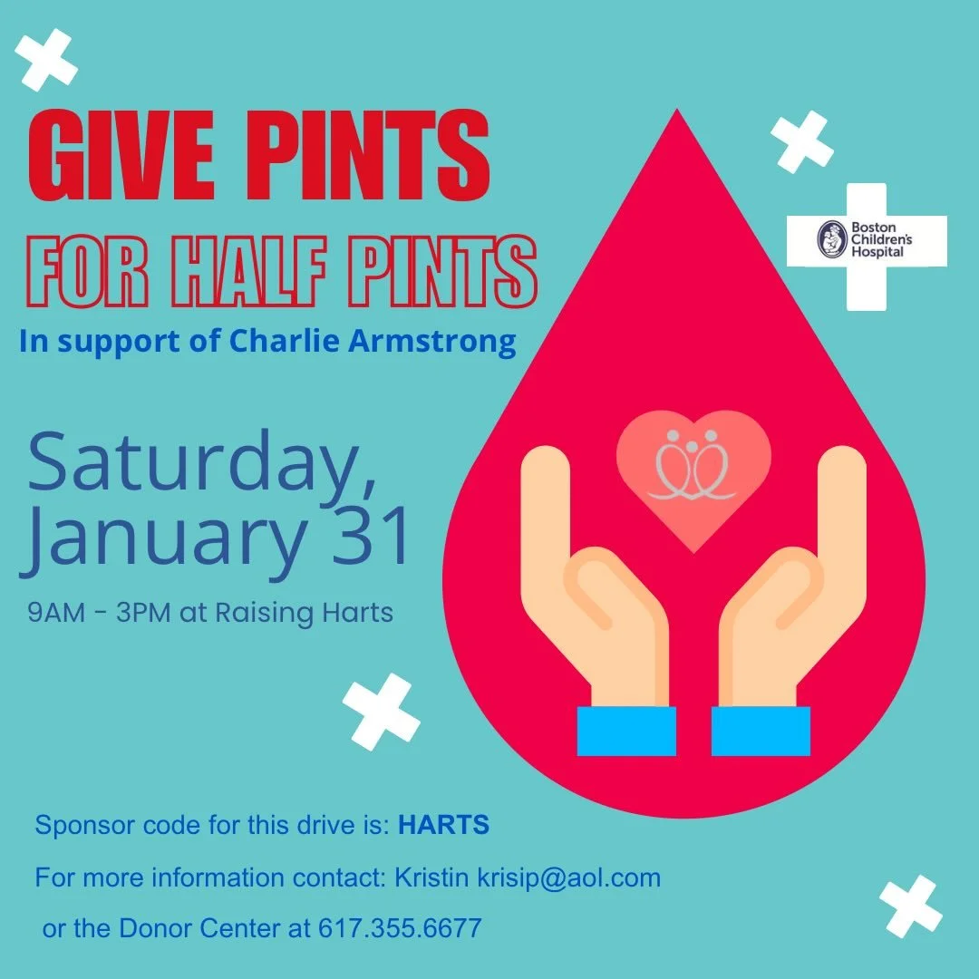 Come donate in support of one of our Raising Harts Super Siblings, Charlie Armstrong! 

Signup here:https://www.halfpints.childrenshospital.org/index.cfm?group=op&amp;expand=8399 (link also in bio)