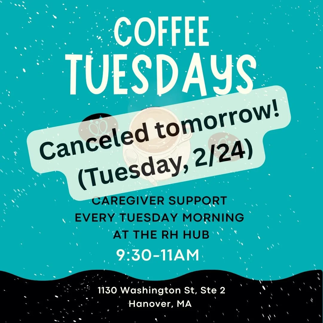 Coffee Tuesday is canceled tomorrow due to the snow. We&rsquo;ll share an update tomorrow about Social Time Tuesday. Stay safe, Village! ❄️