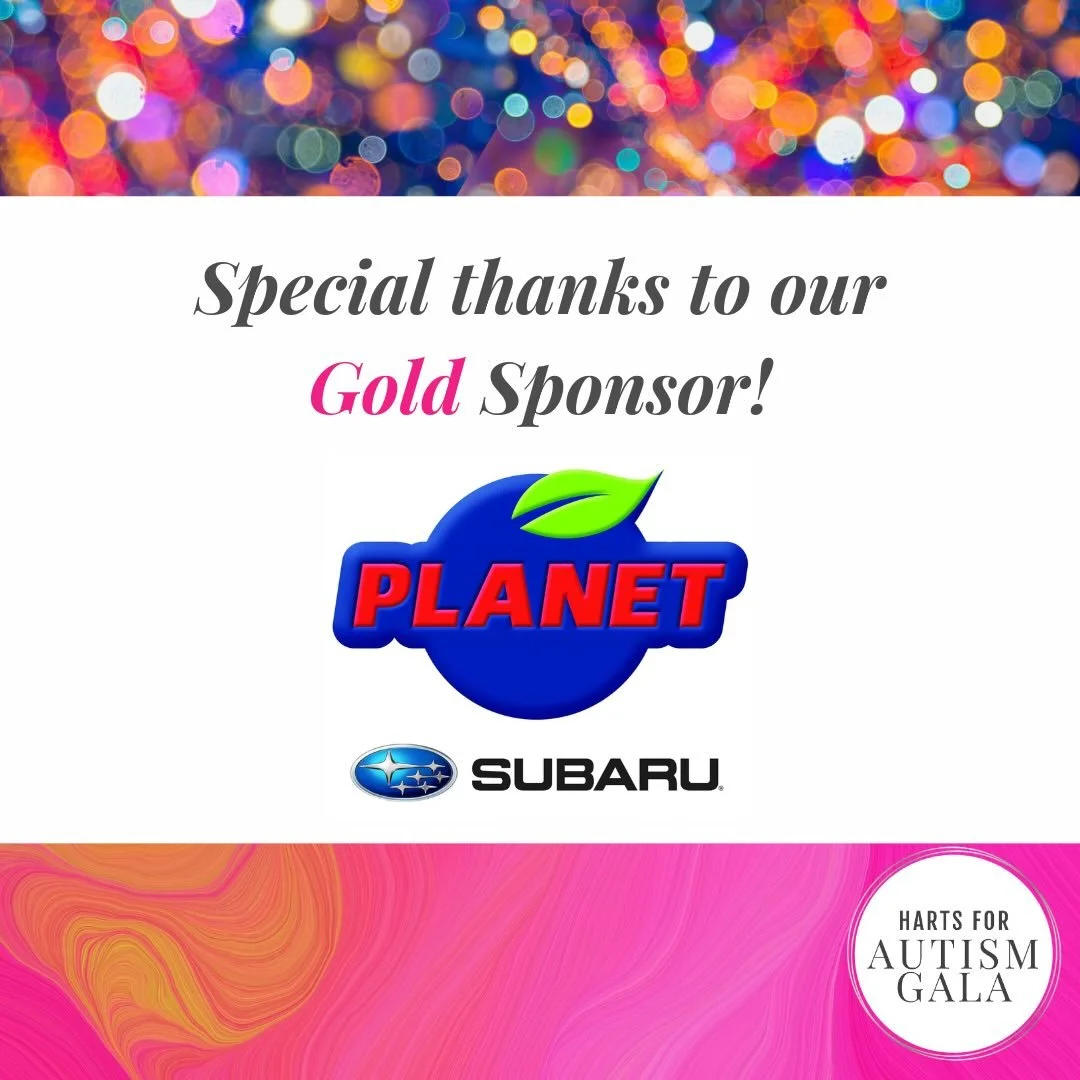 Huge thanks to our friends and neighbors at Planet Subaru for their Gold Sponsorship! 🌟 

We appreciate your incredible support in making this Gala a success.

@planetsubaru #hartsforautismgala #goldsponsor #withgratitude